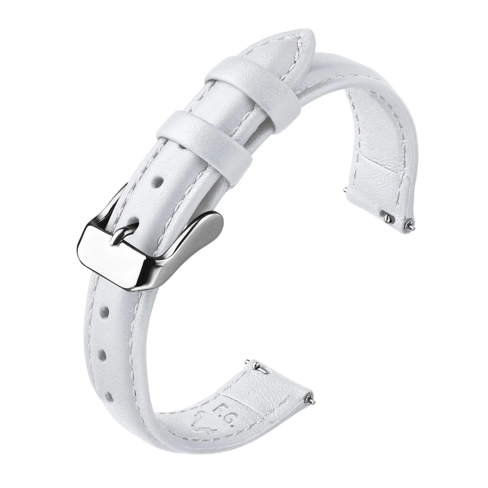 Fullmosa Cinturino per Orologio 12mm in Pelle a Sgancio Rapido - immagine 1
