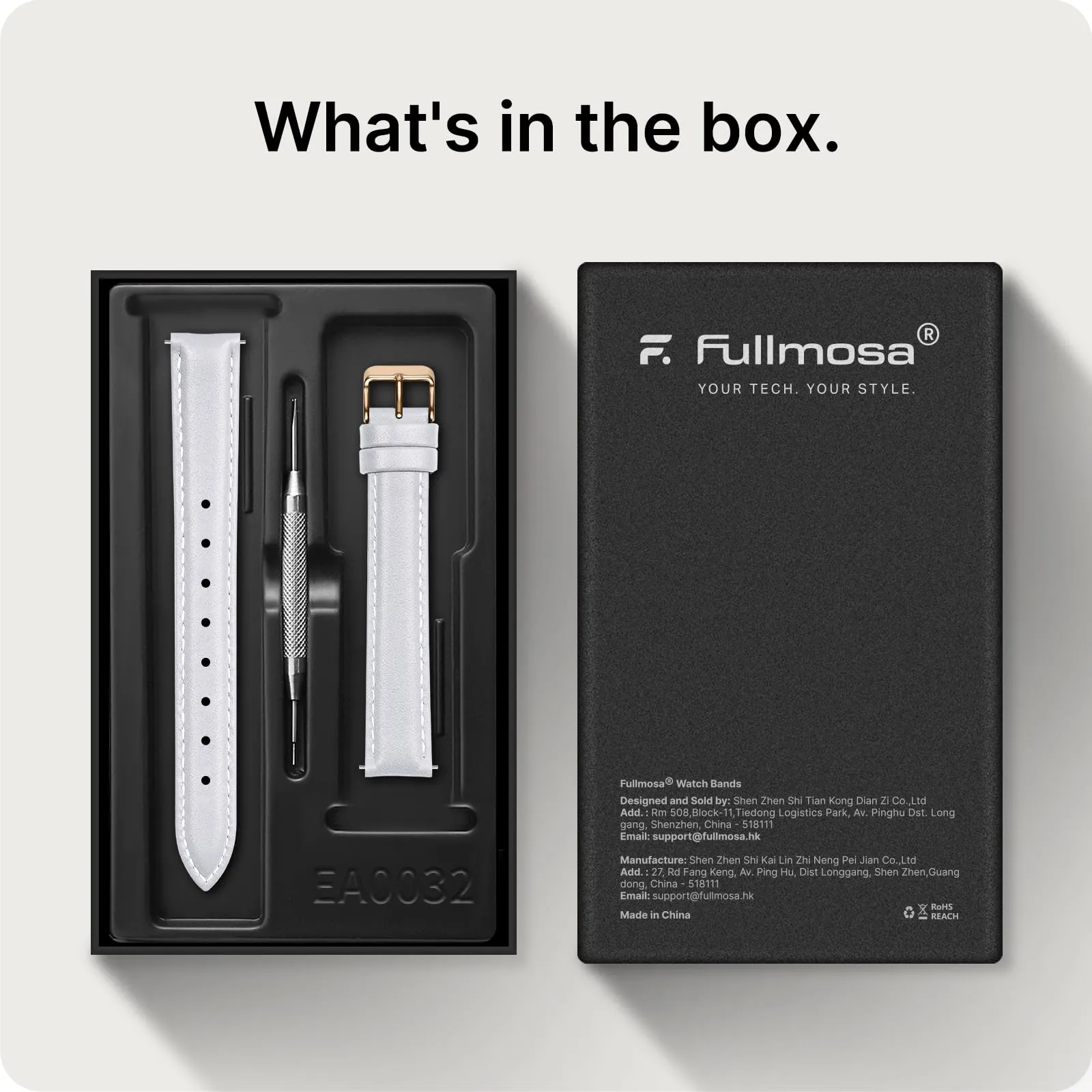 Fullmosa Cinturino per Orologio 12mm in Pelle a Sgancio Rapido - immagine 6
