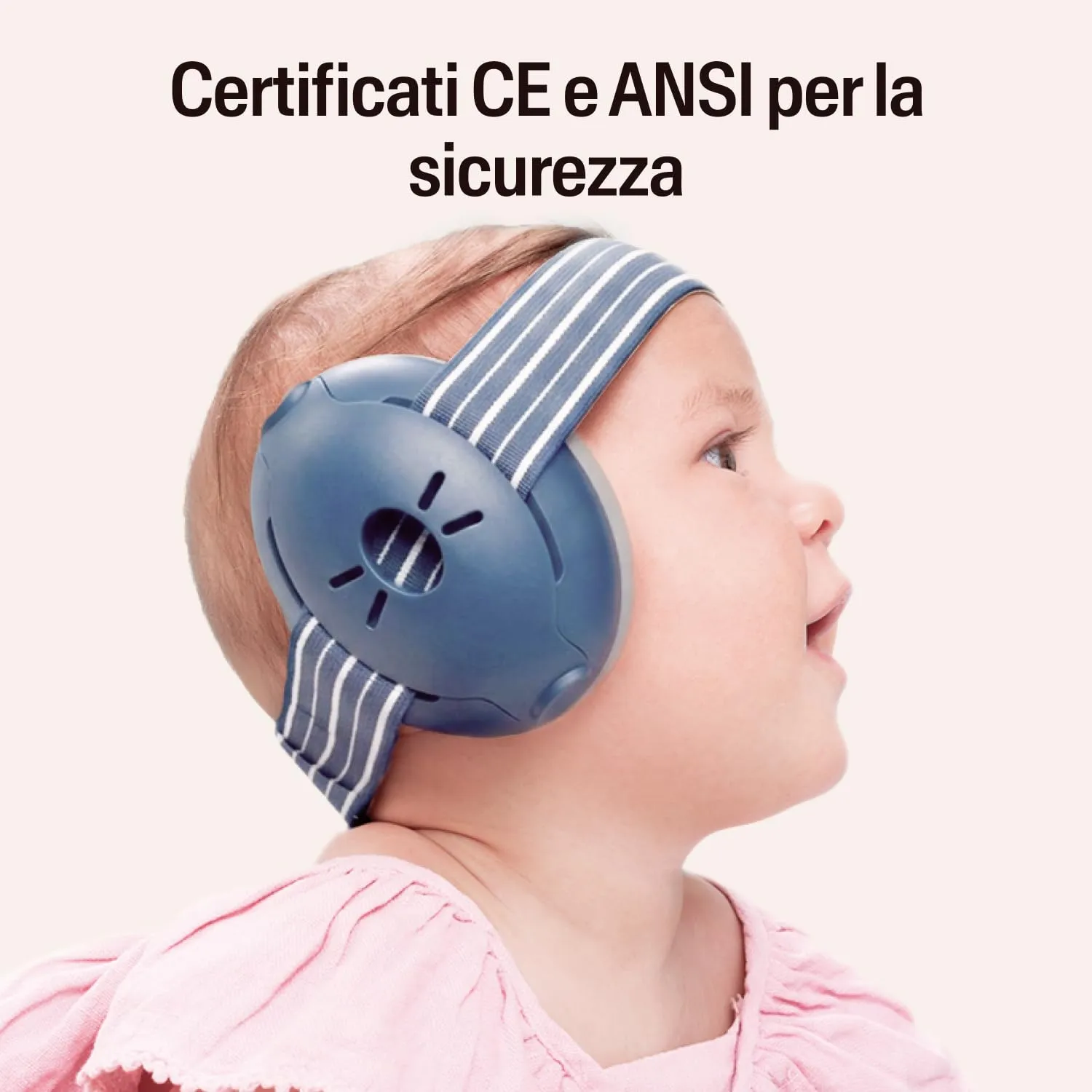 Alpine Muffy Baby Cuffie antirumore per neonati e bambini piccoli fino a 36 mesi, Blu Denim - immagine 6