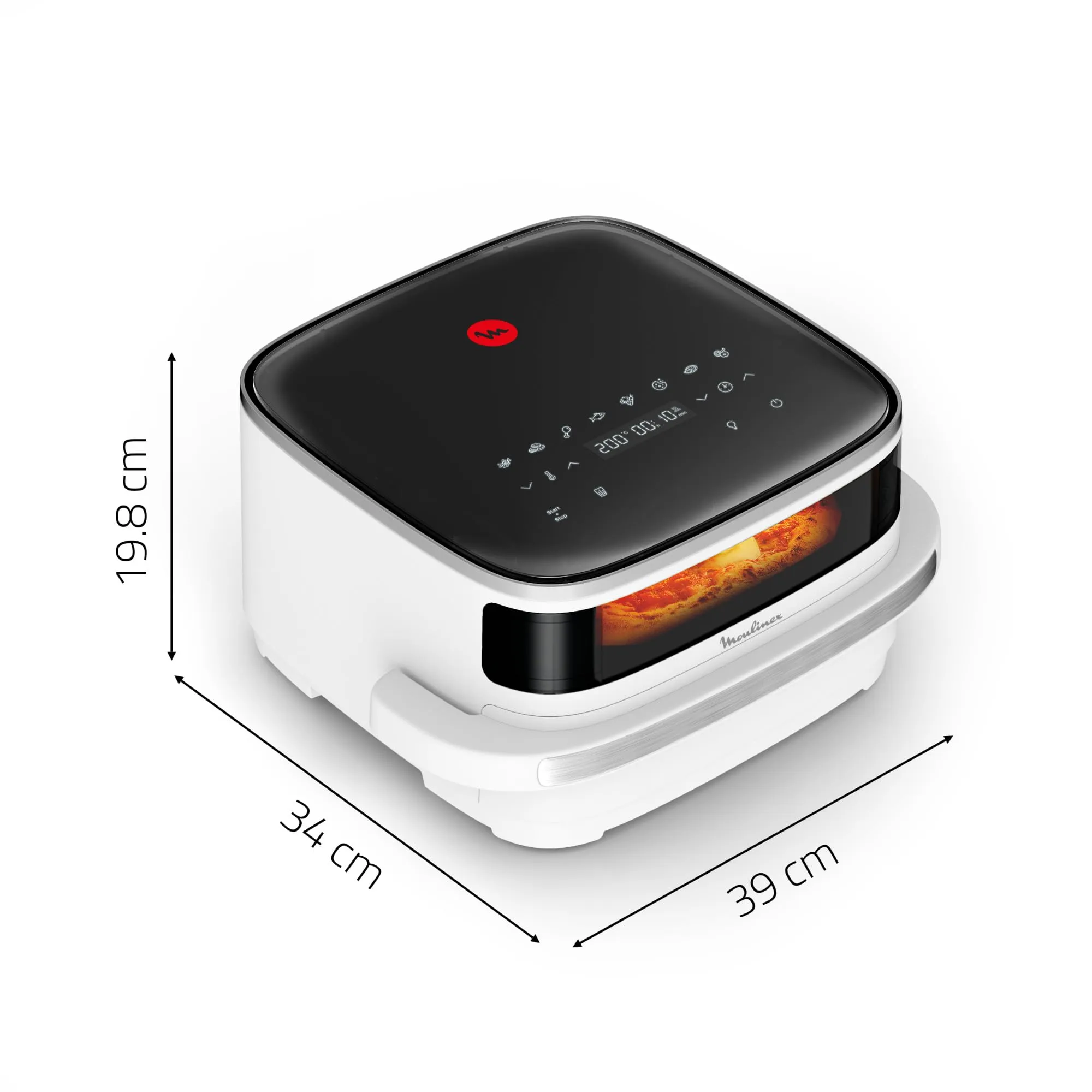 Moulinex Easy Fry XL Surface Friggitrice ad Aria AL4001 Bianco - immagine 8