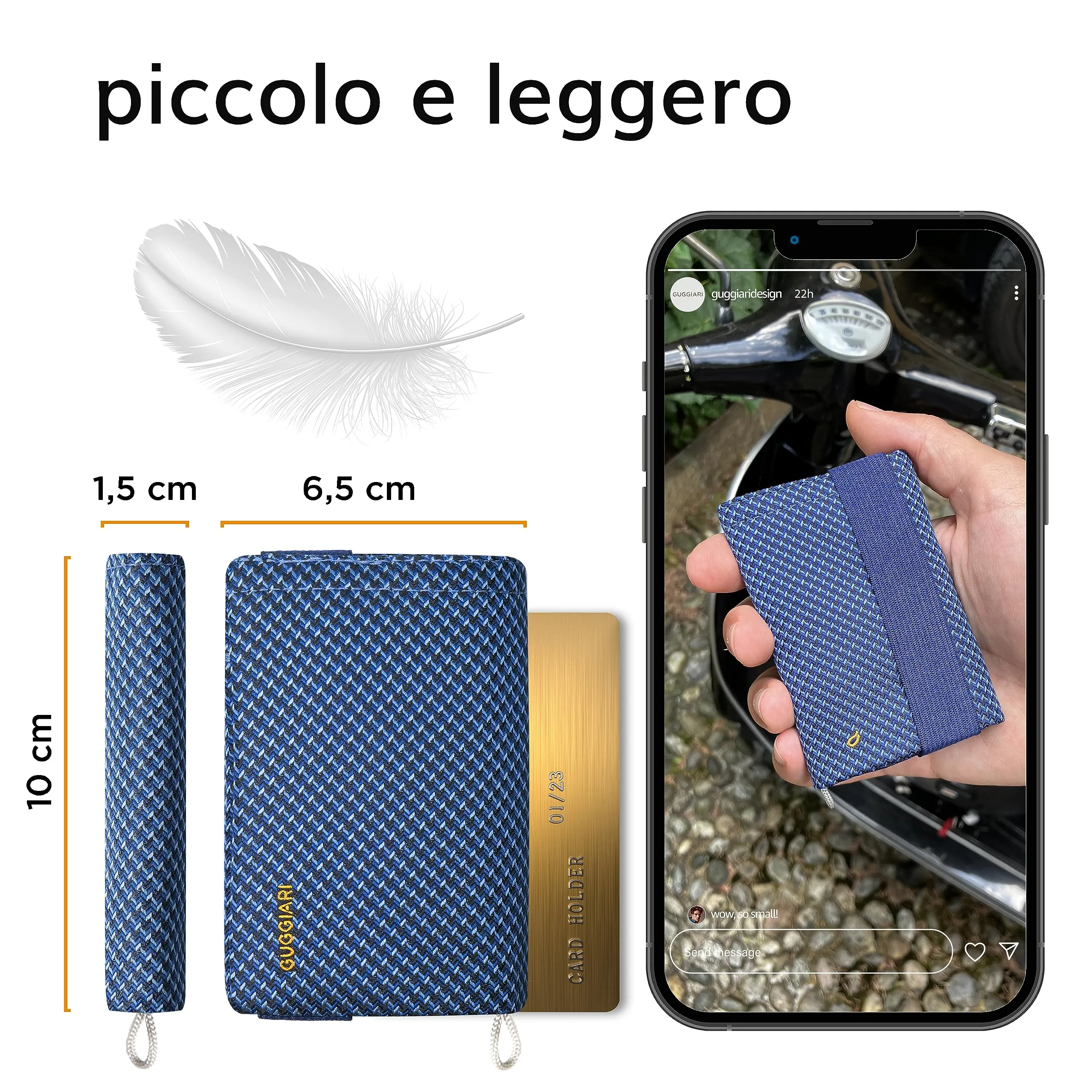Guggiari Portafoglio Uomo Slim con Protezione RFID - immagine 3
