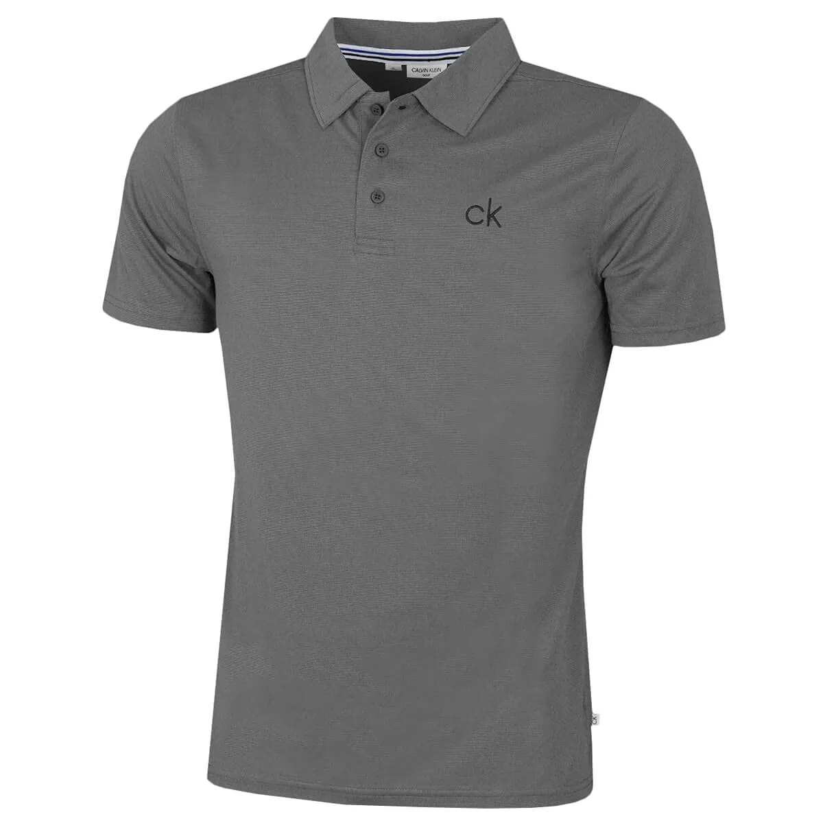 Calvin Klein Central Eco Light Wicking Polo Golf Men's - Silver/Grey - XL - immagine 1