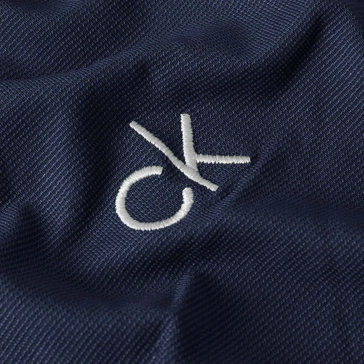 Calvin Klein Central Eco Light Wicking Men's Golf Polo - Navy - M - immagine 5