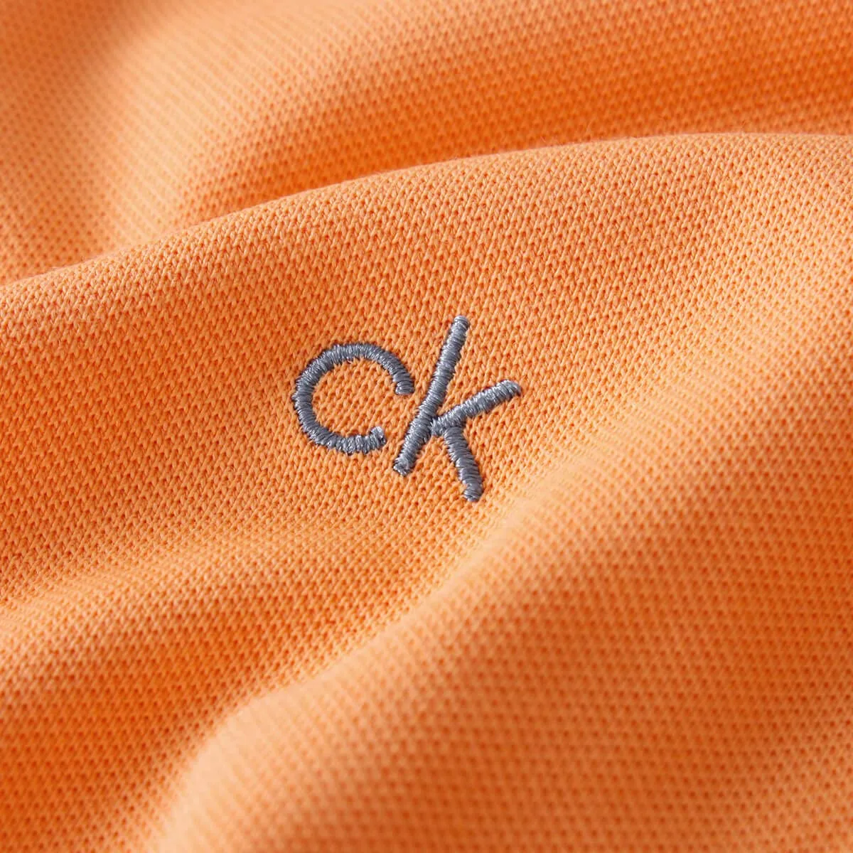 Calvin Klein Polo Golf Uomo Campus - Arancio - XL - immagine 5