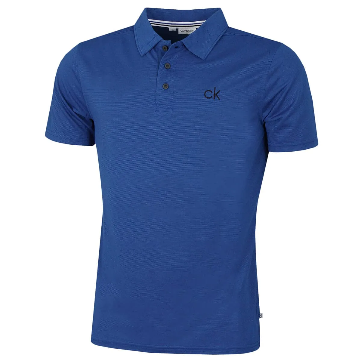 Calvin Klein Central Eco Light Wicking Men's Golf Polo - Royal - 5XL - immagine 1