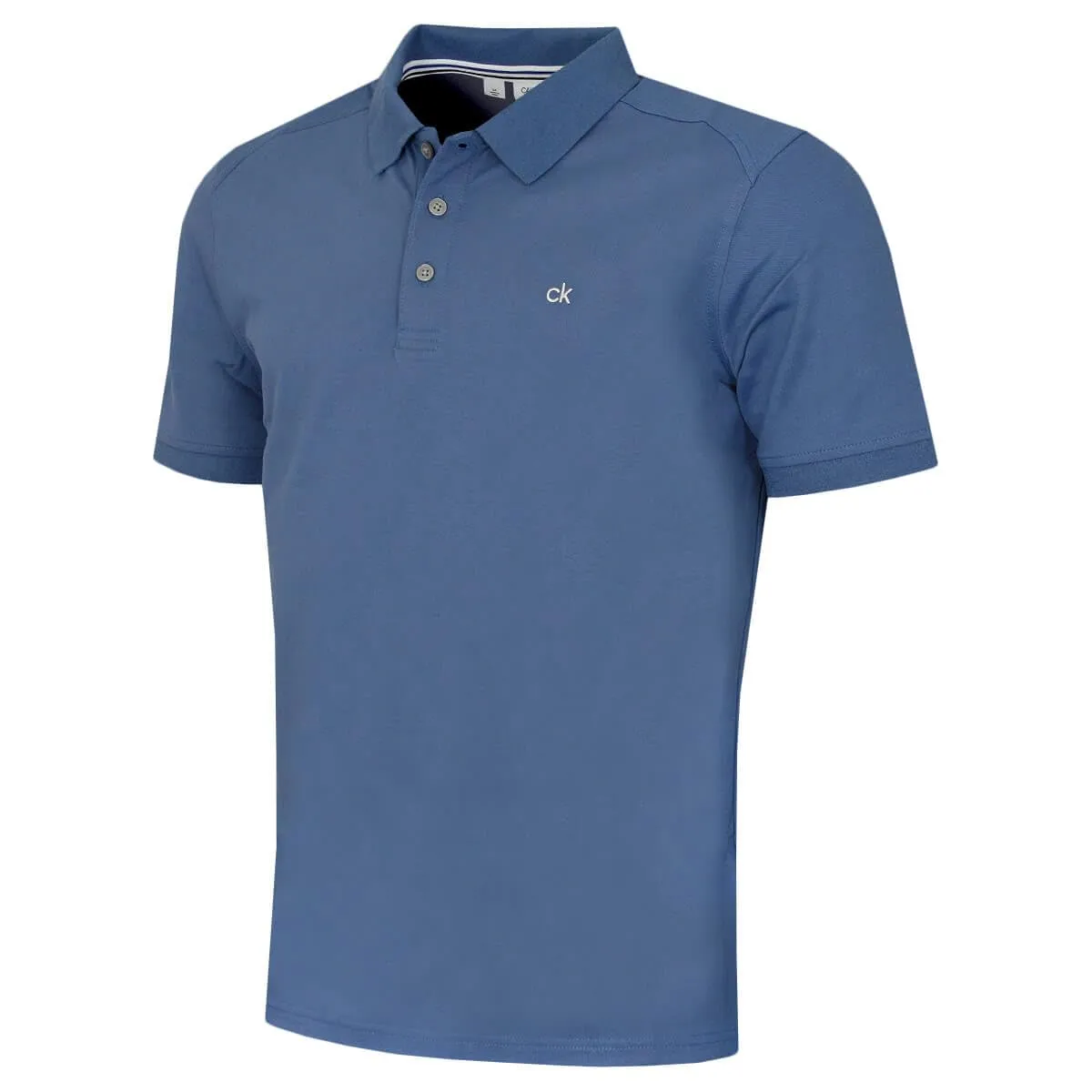 Calvin Klein Polo Golf Uomo Campus - Denim Blue - 4XL - immagine 1