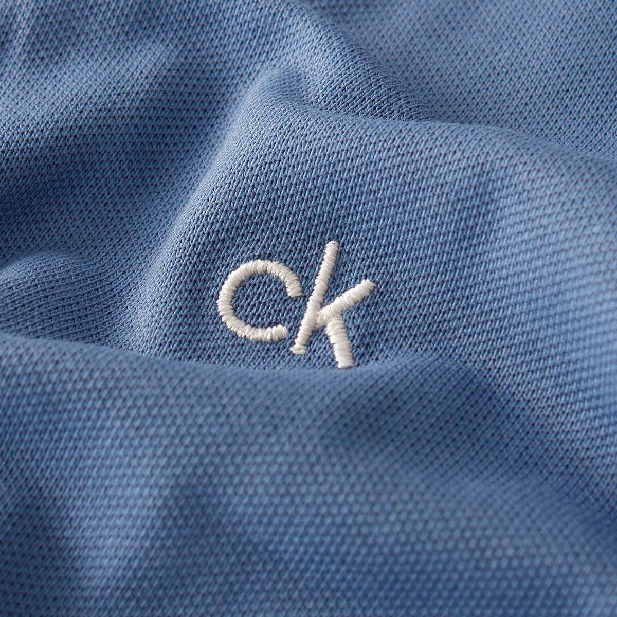 Calvin Klein Polo Golf Uomo Campus - Denim Blue - 4XL - immagine 5