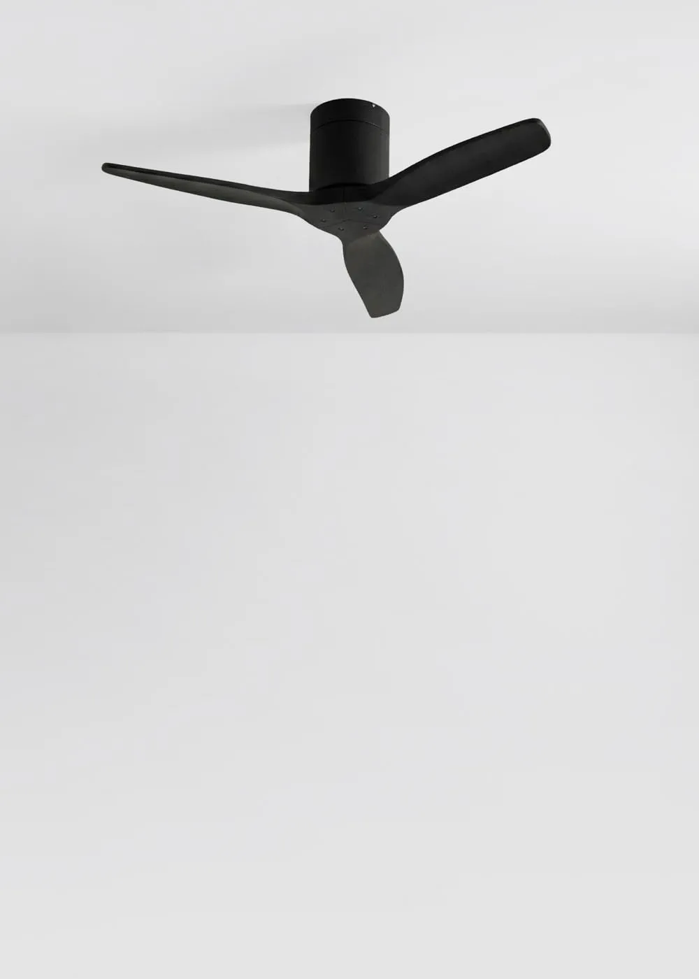 CREATE Windcalm Ventilatore da Soffitto ABS, Nero, 40W, Ø112 cm, 6 velocità, con telecomando - immagine 3