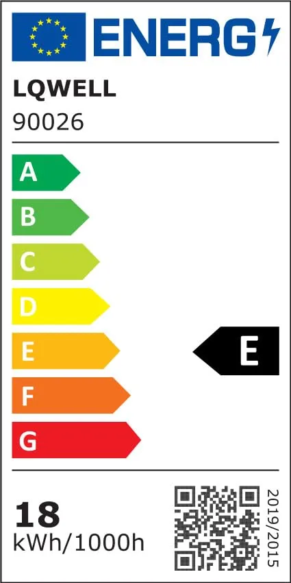 LQWELL Plafoniera LED Ultra Sottile Bianco Ø22cm 18W 3000K - immagine 11