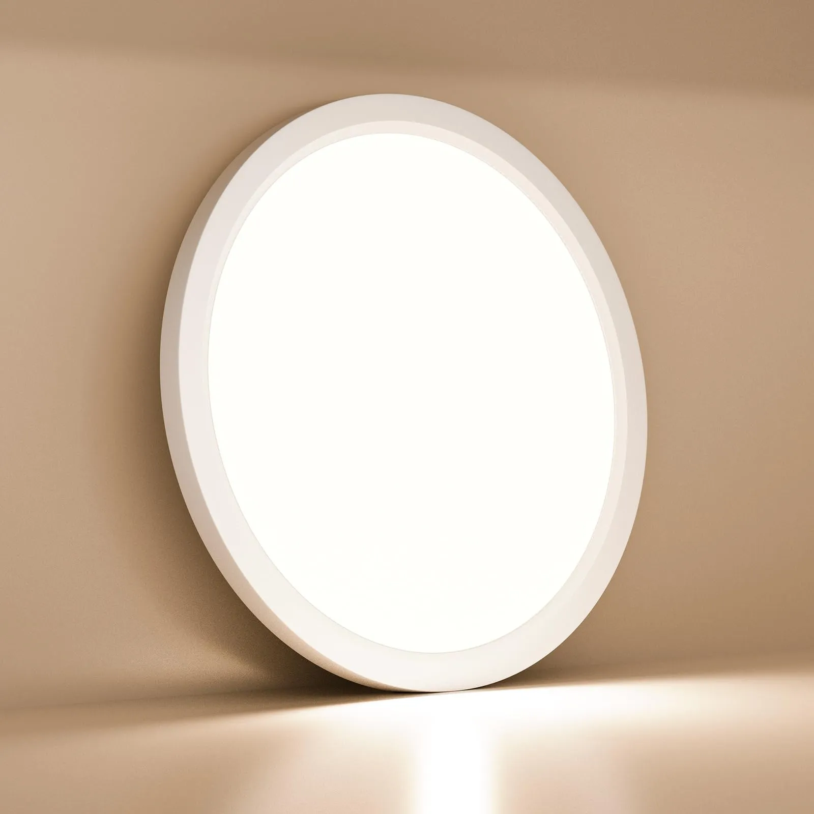 LQWELL Plafoniera LED Ultra Sottile Bianco 22cm 18W 4000K - immagine 2