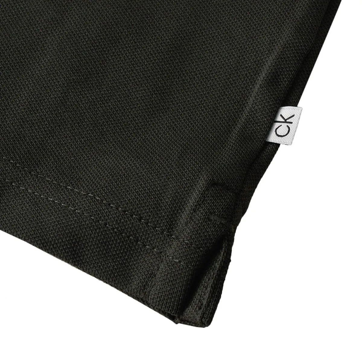 Calvin Klein Polo Golf Uomo Campus Verde Cacciatore - XL - immagine 6