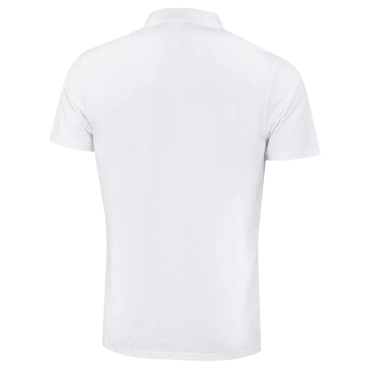 Calvin Klein Central Eco Light Wicking Polo Golf Uomo - Bianco - 5XL - immagine 4
