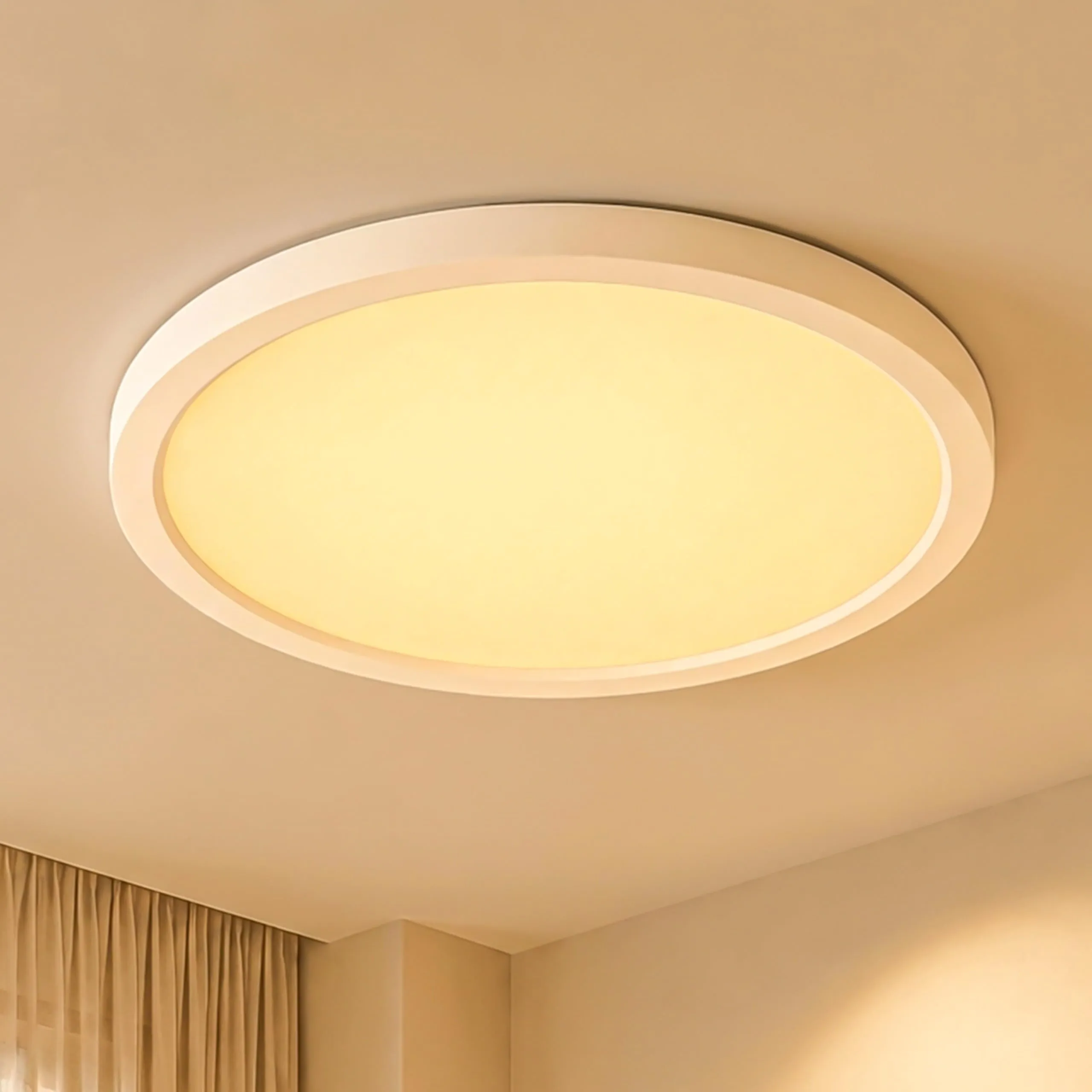 LQWELL Plafoniera LED Ultra Sottile Bianco 30cm 23W 3000K - immagine 1
