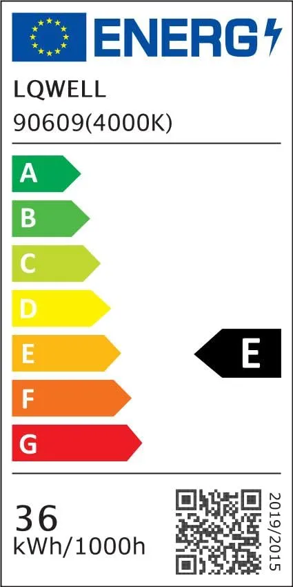 LQWELL Plafoniera LED Ultra Sottile Bianco 40cm 36W 4000K - immagine 13