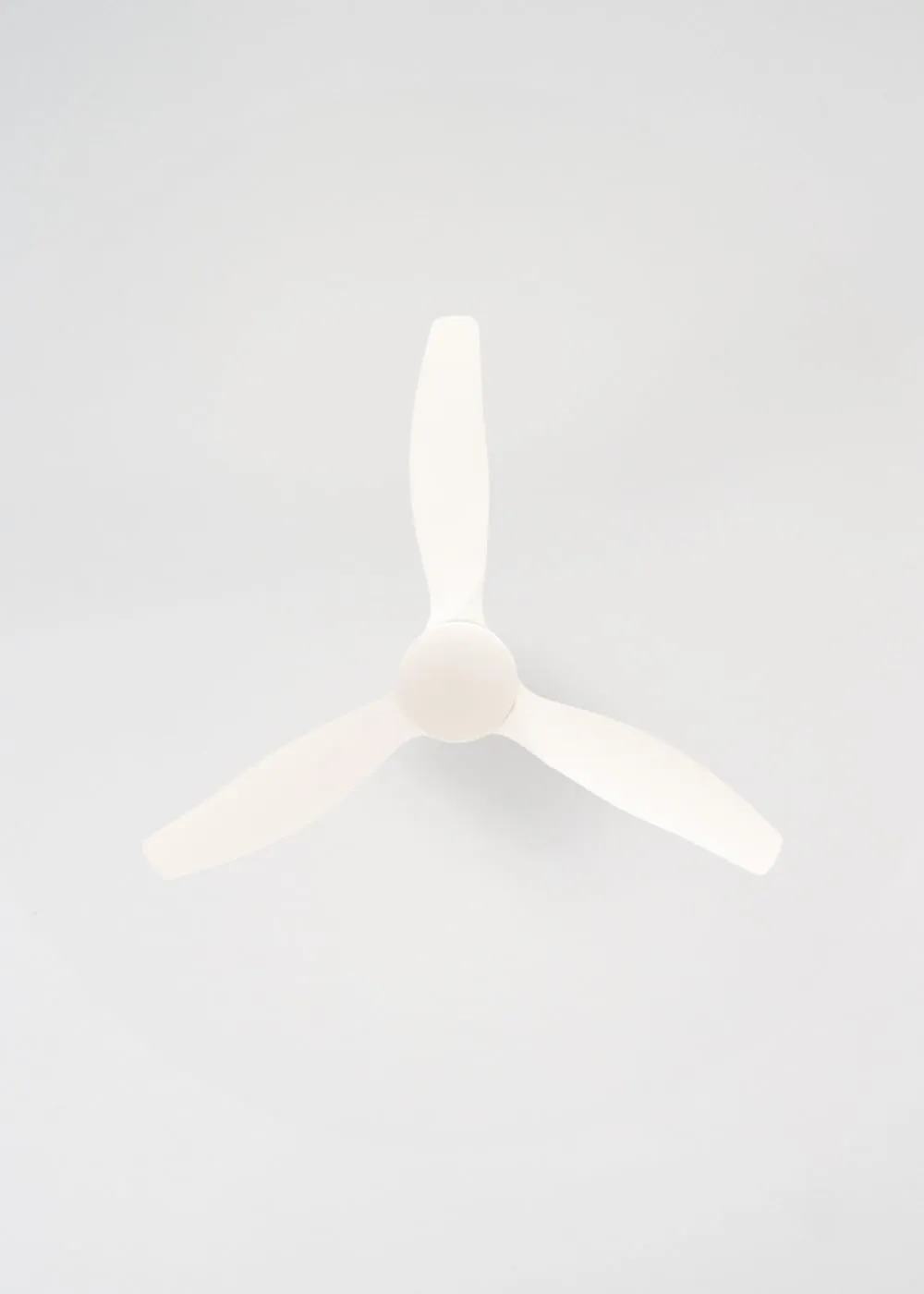 CREATE WinDCalm Ventilatore da soffitto ABS con luce, Bianco, 40W, 112 cm, telecomando - immagine 6