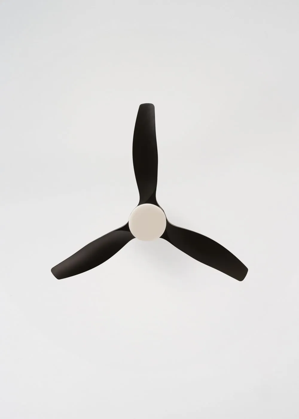 CREATE Windcalm Ventilatore da soffitto con luce, nero, 40W, 112 cm, 6 velocità, 3 temperature di luce, telecomando - immagine 6
