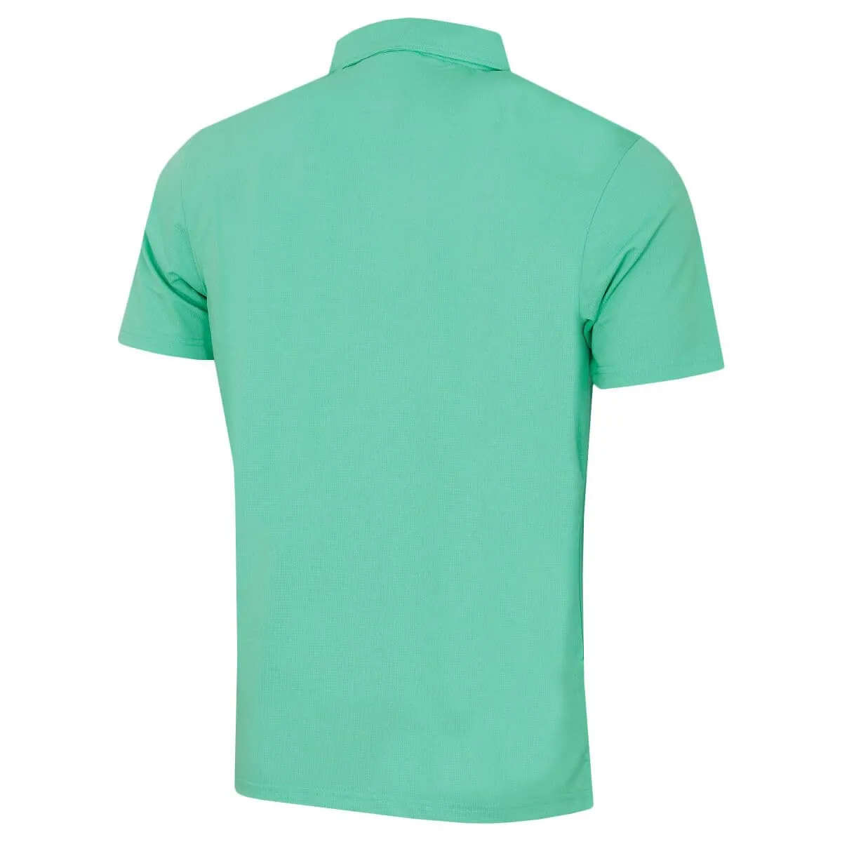 Calvin Klein Uomo Central Eco Light Wicking Polo - Menta - 3XL - immagine 4