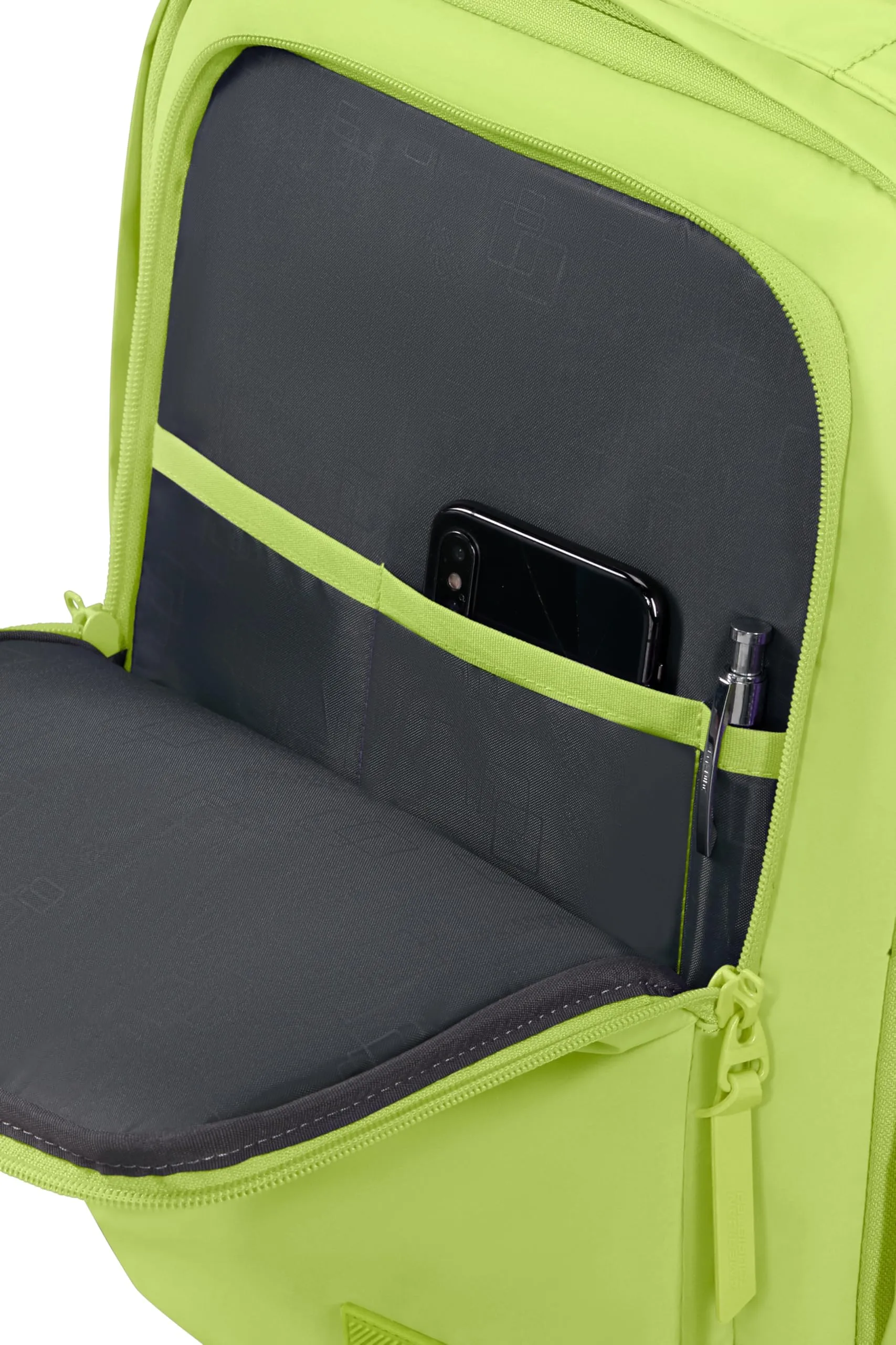 American Tourister Take2Cabin Casual Backpack Puff 26,5L Hyper Lime - immagine 9