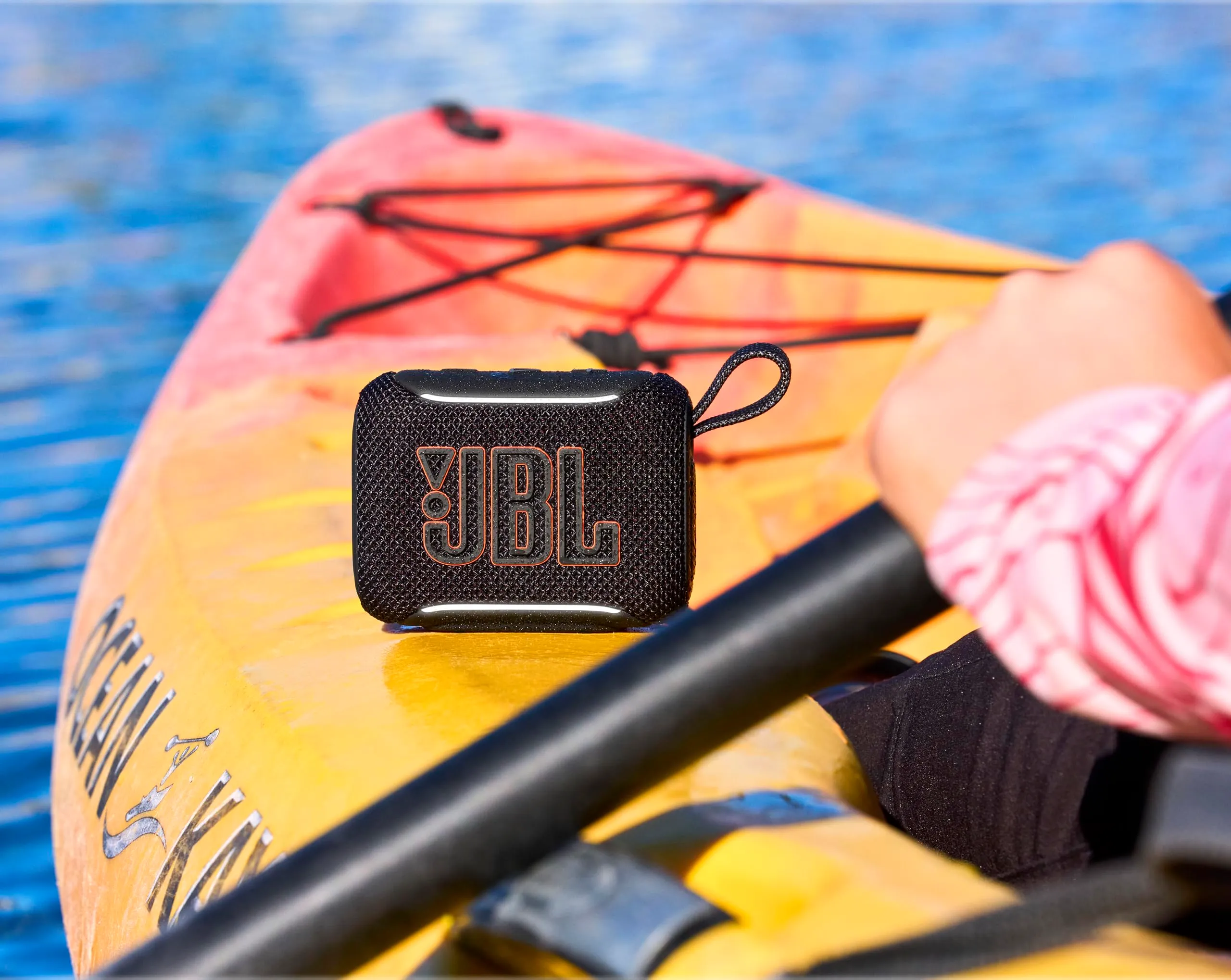 JBL Go 5 Altoparlante Bluetooth Ultraportatile Impermeabile, Mimetico - immagine 4