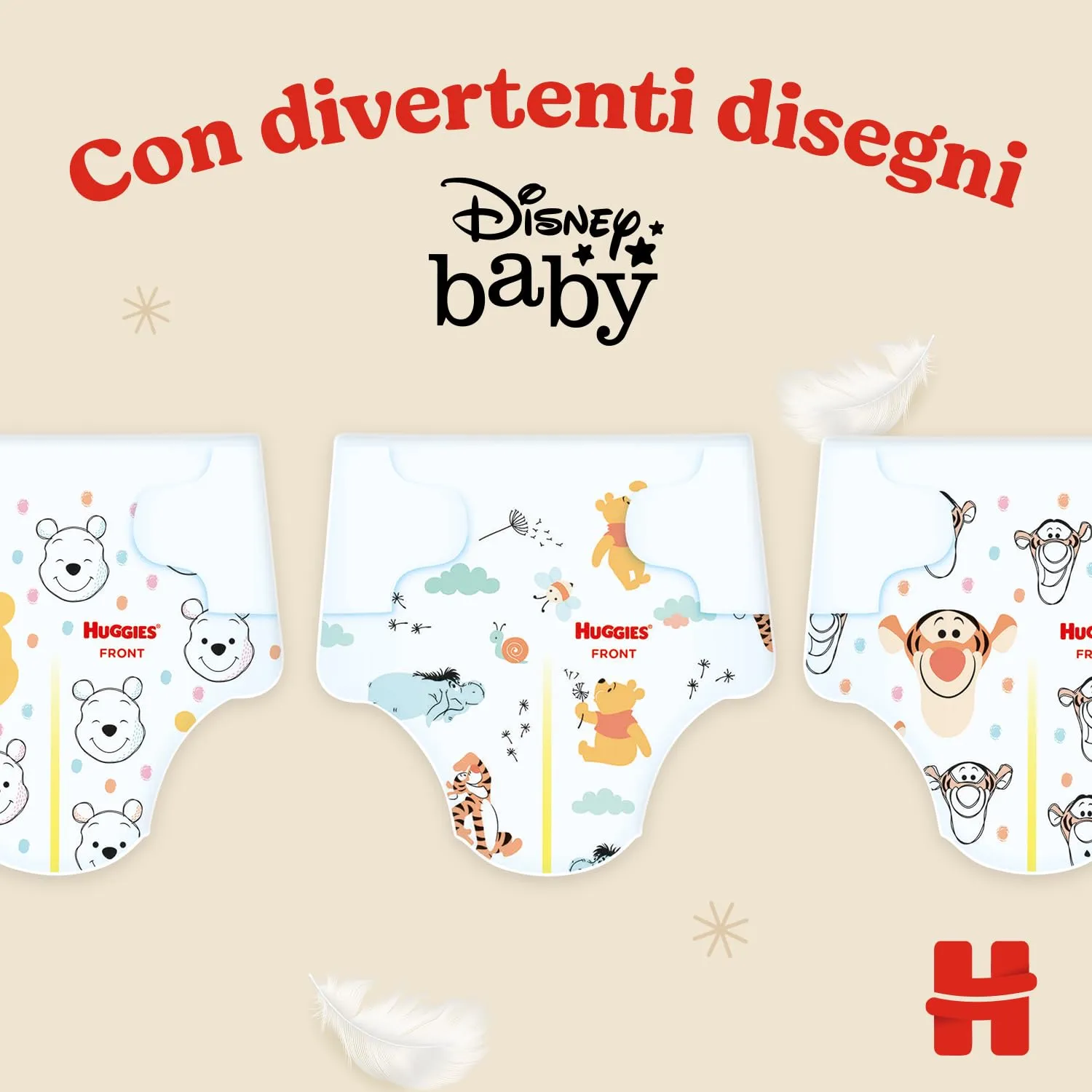 Huggies Extra Care Pannolini Taglia 3 (6-10kg) Disney, 150 Pz - immagine 7