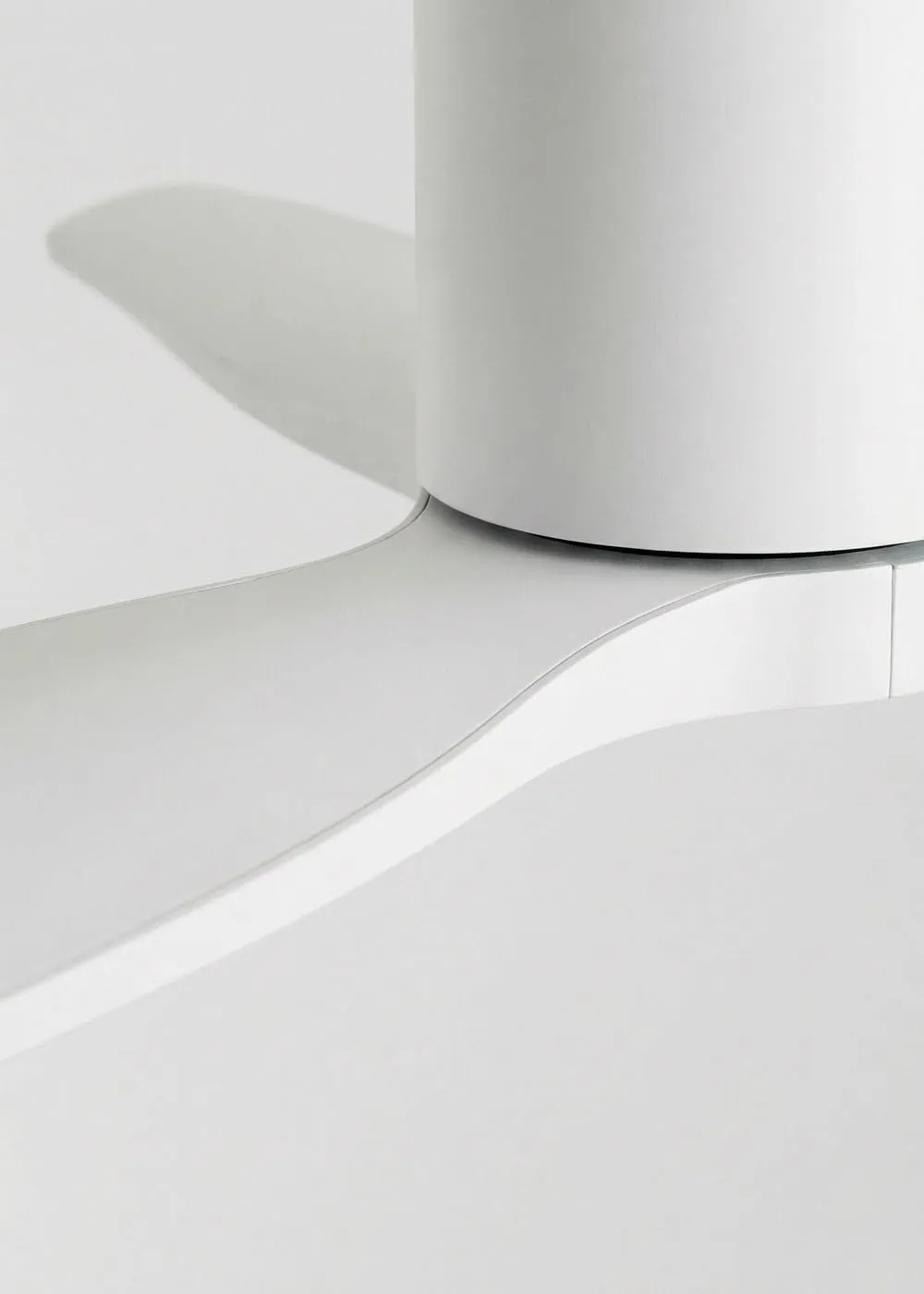CREATE Windcalm Ventilatore da soffitto ABS bianco con Wifi e telecomando, 40W, Ø112 cm, 6 velocità, temporizzatore, funzione estate-inverno - immagine 9