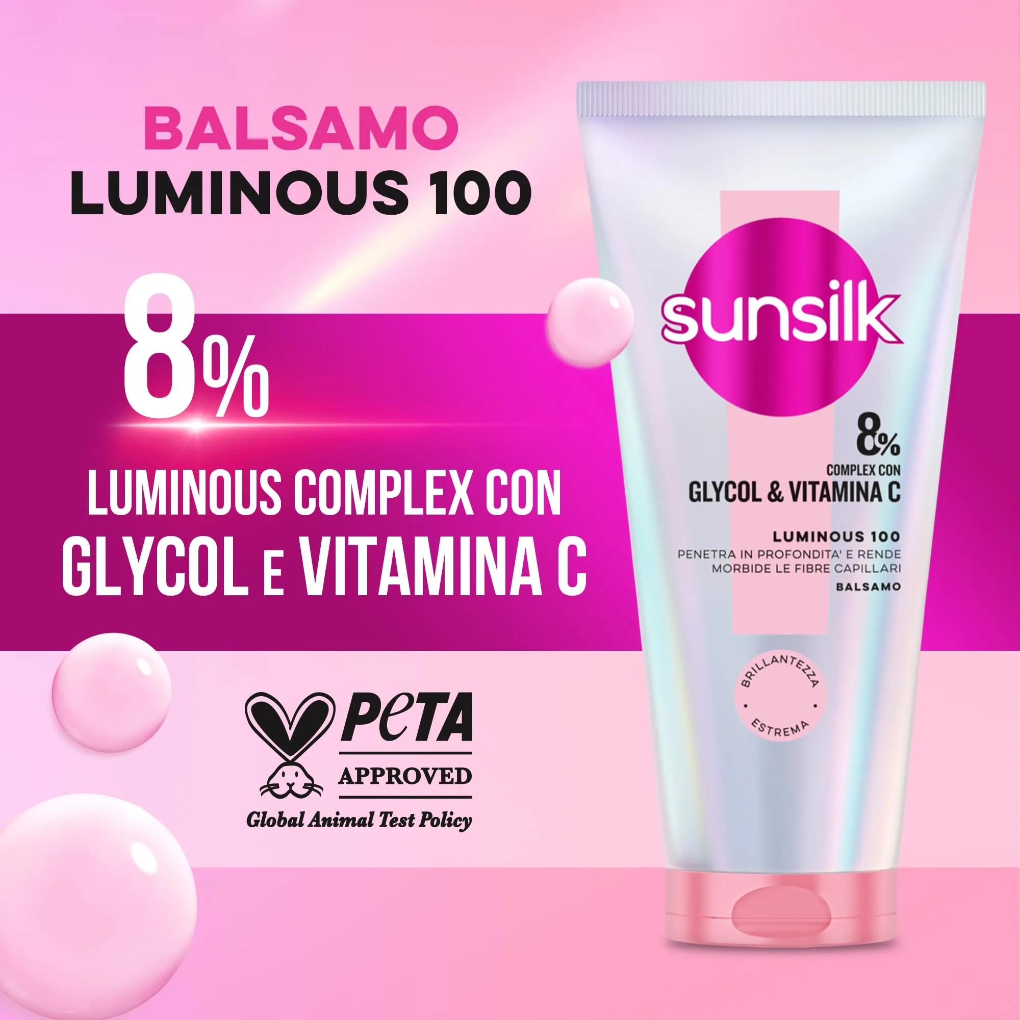 Sunsilk Luminous 100 Set 4 Prodotti Cura Capelli - immagine 3