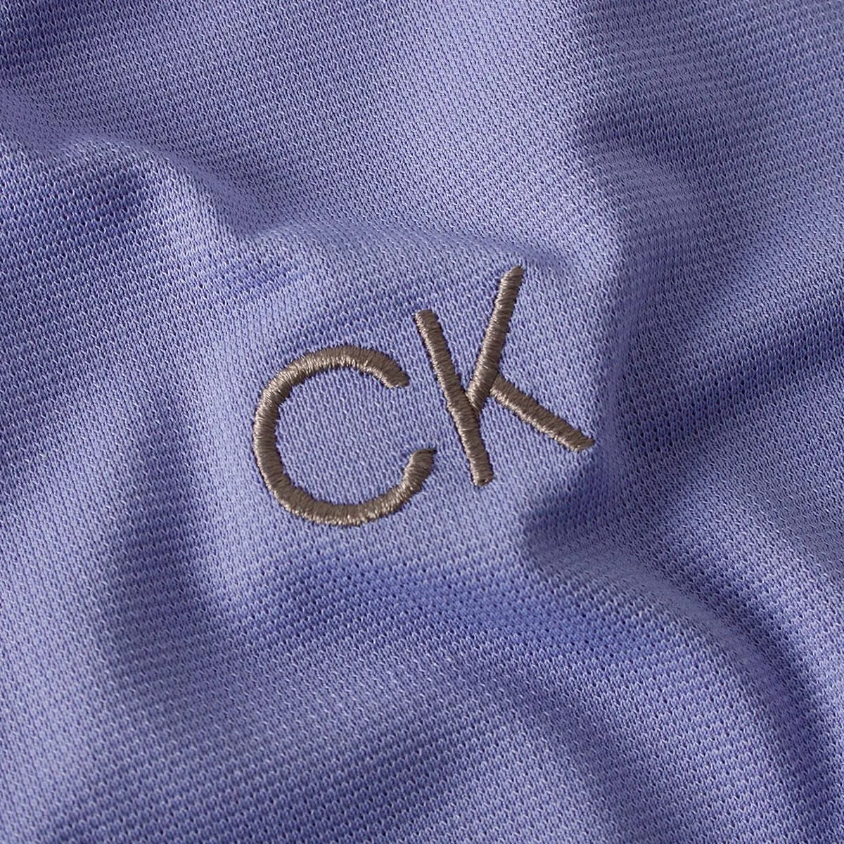 Calvin Klein Central Eco Light Wicking Golf Polo - Lilac - S - immagine 5