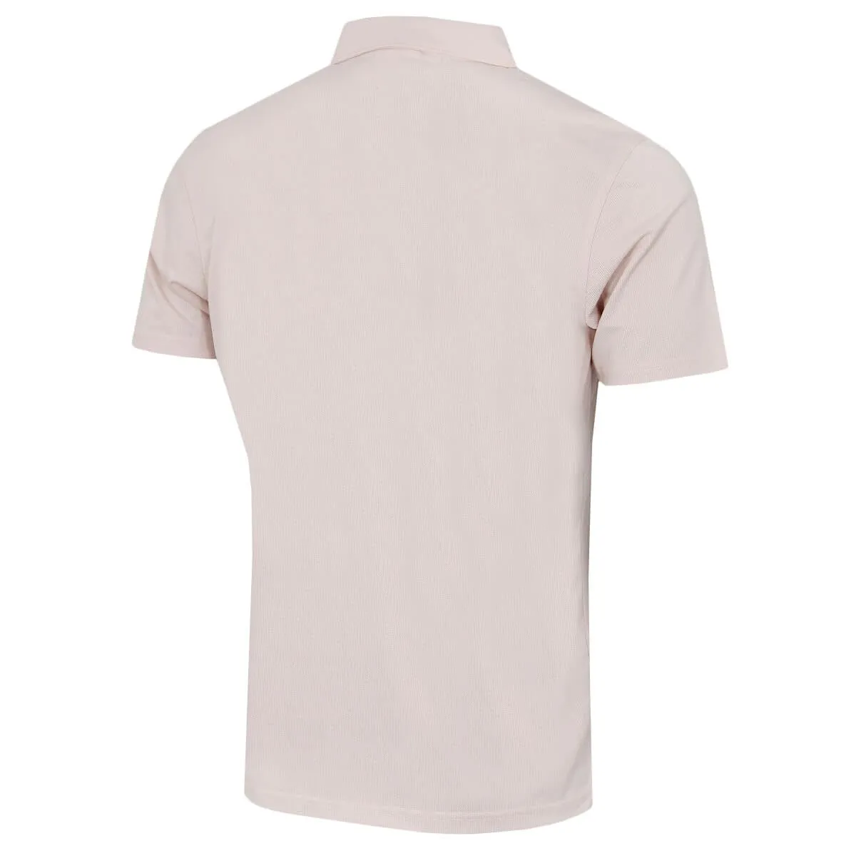 Calvin Klein Central Eco Light Wicking Golf Polo - Stone - L - immagine 4