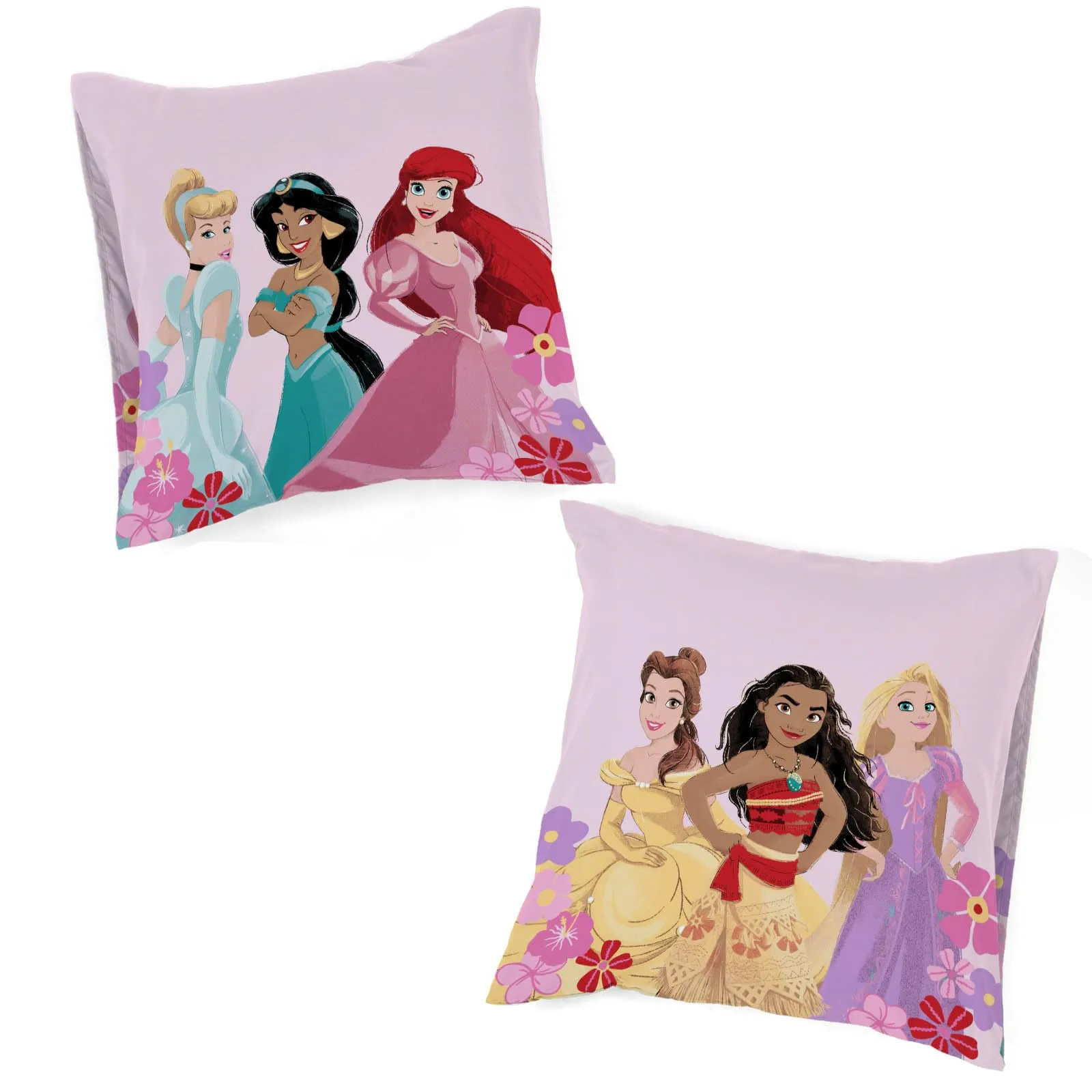 Jay Franco Disney Princess Bedding Set, 2 Piece, Single, Pink - immagine 3