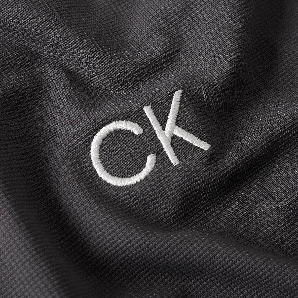 Calvin Klein Polo Central Light Wicking - Charcoal - L - immagine 5
