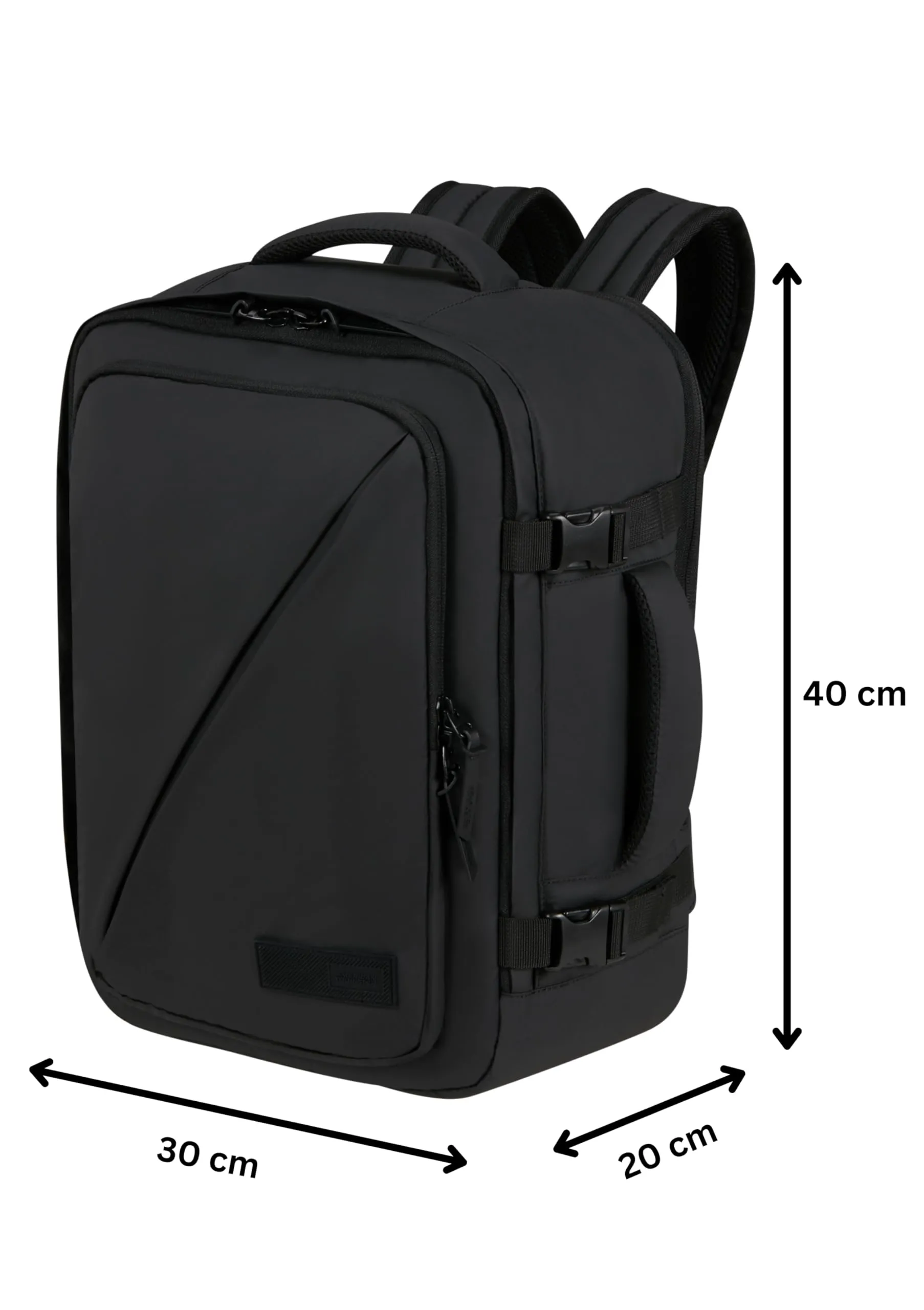 American Tourister Take2Cabin Casual Backpack Puff 26,5L - Black Code - immagine 6