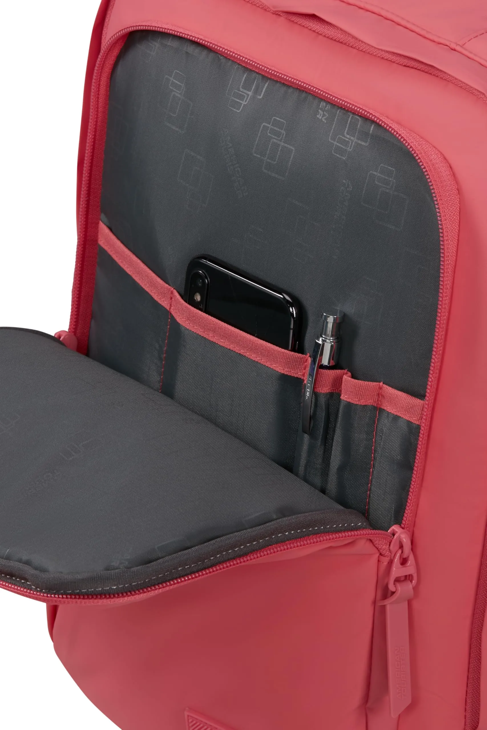 American Tourister Take2 Zaino Cabina, Rosa, 40x30x20 cm, 26.5L, Scomparto PC 15.6'' - immagine 12
