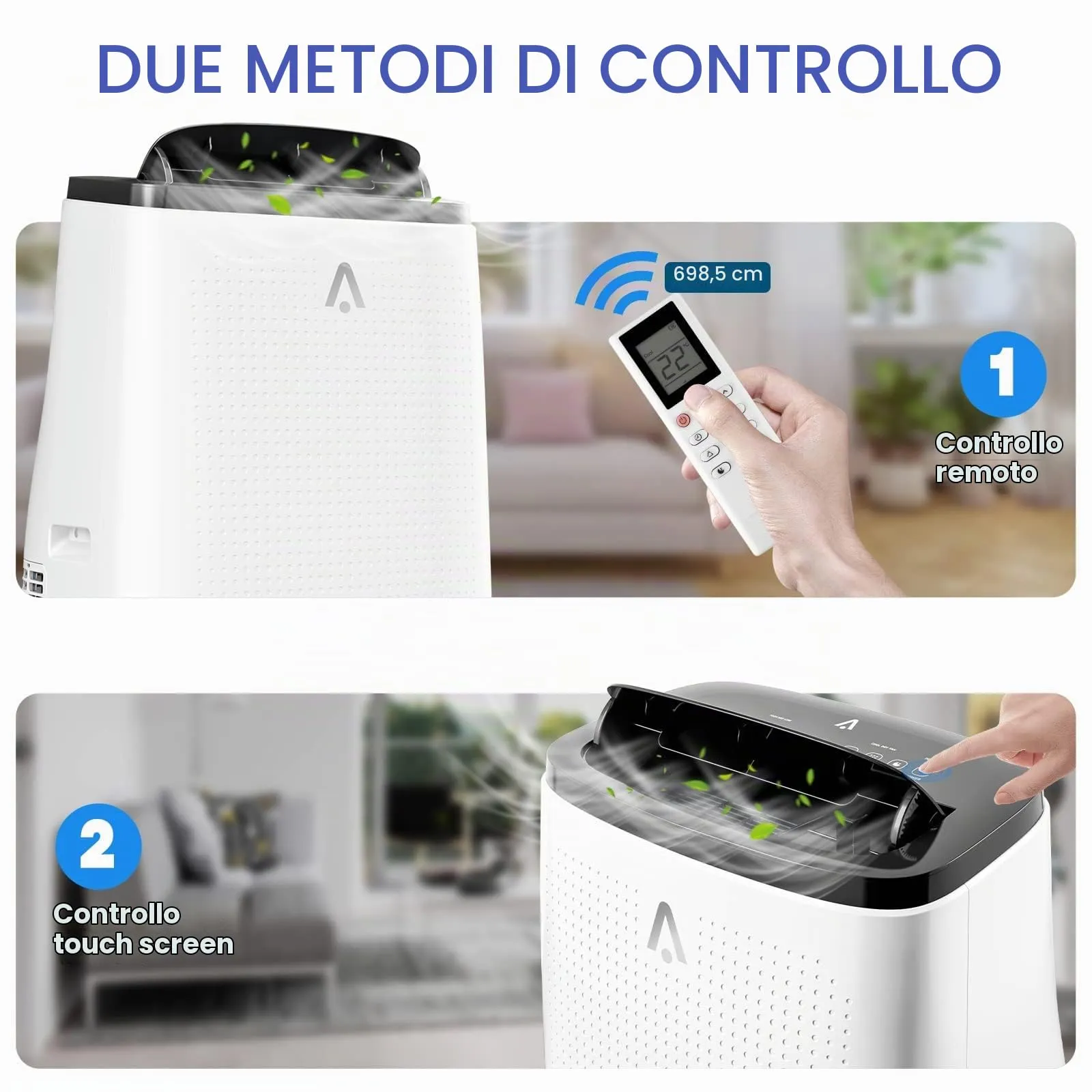 Garvee 14000 BTU Portable Air Conditioner 3-in-1 Cooling, Dehumidifying and Fan for rooms up to 750 sq ft - immagine 4