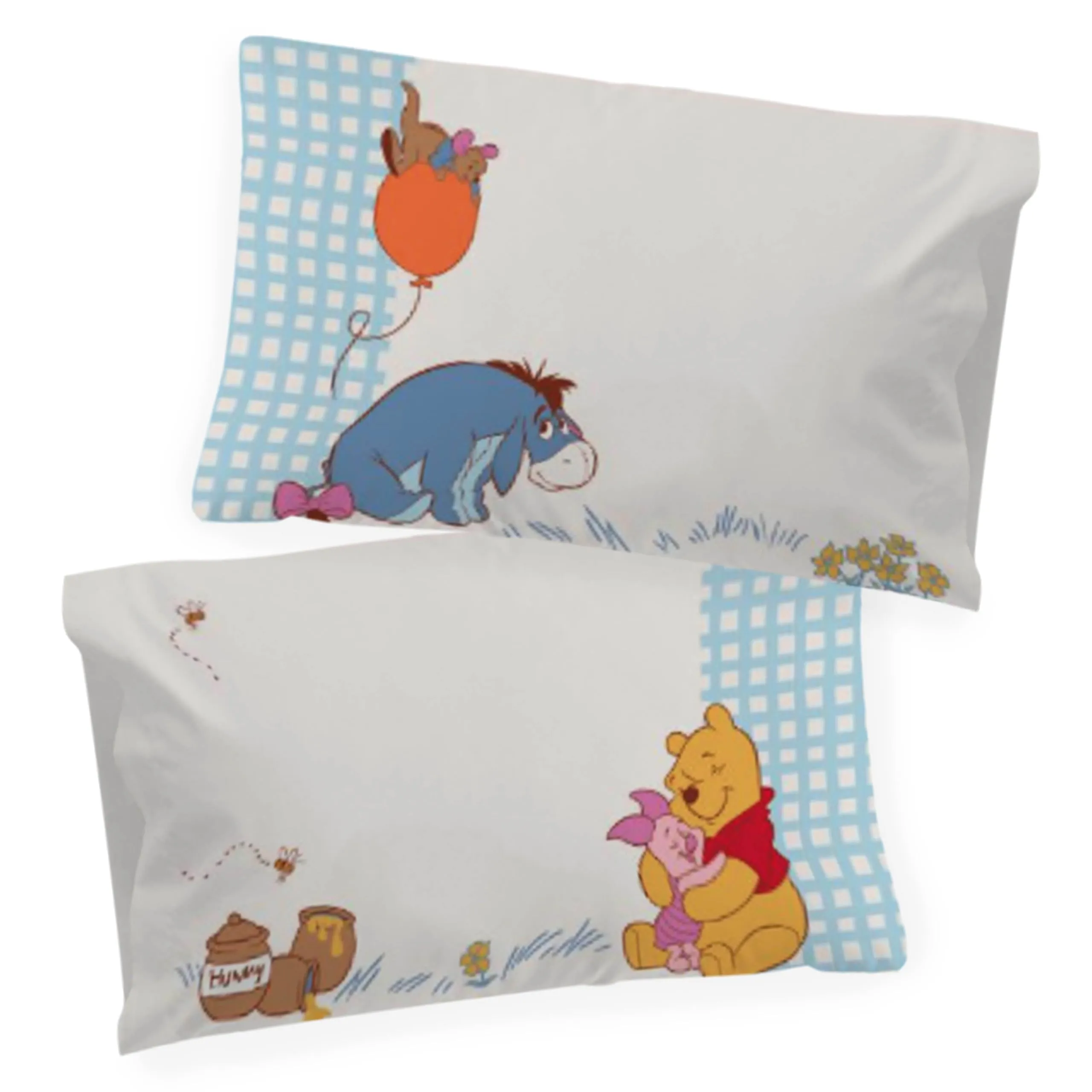 Jay Franco Disney Winnie the Pooh Bedding Set, White, Single Bed, 2 Pieces - immagine 2