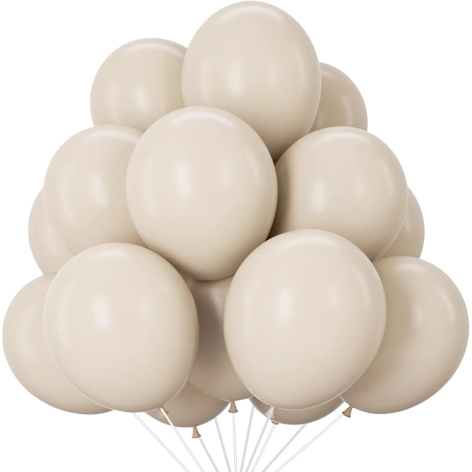 Fairymaiden Palloncini in Lattice Bianco Avorio, 100 Pezzi, 12 Pollici - immagine 1