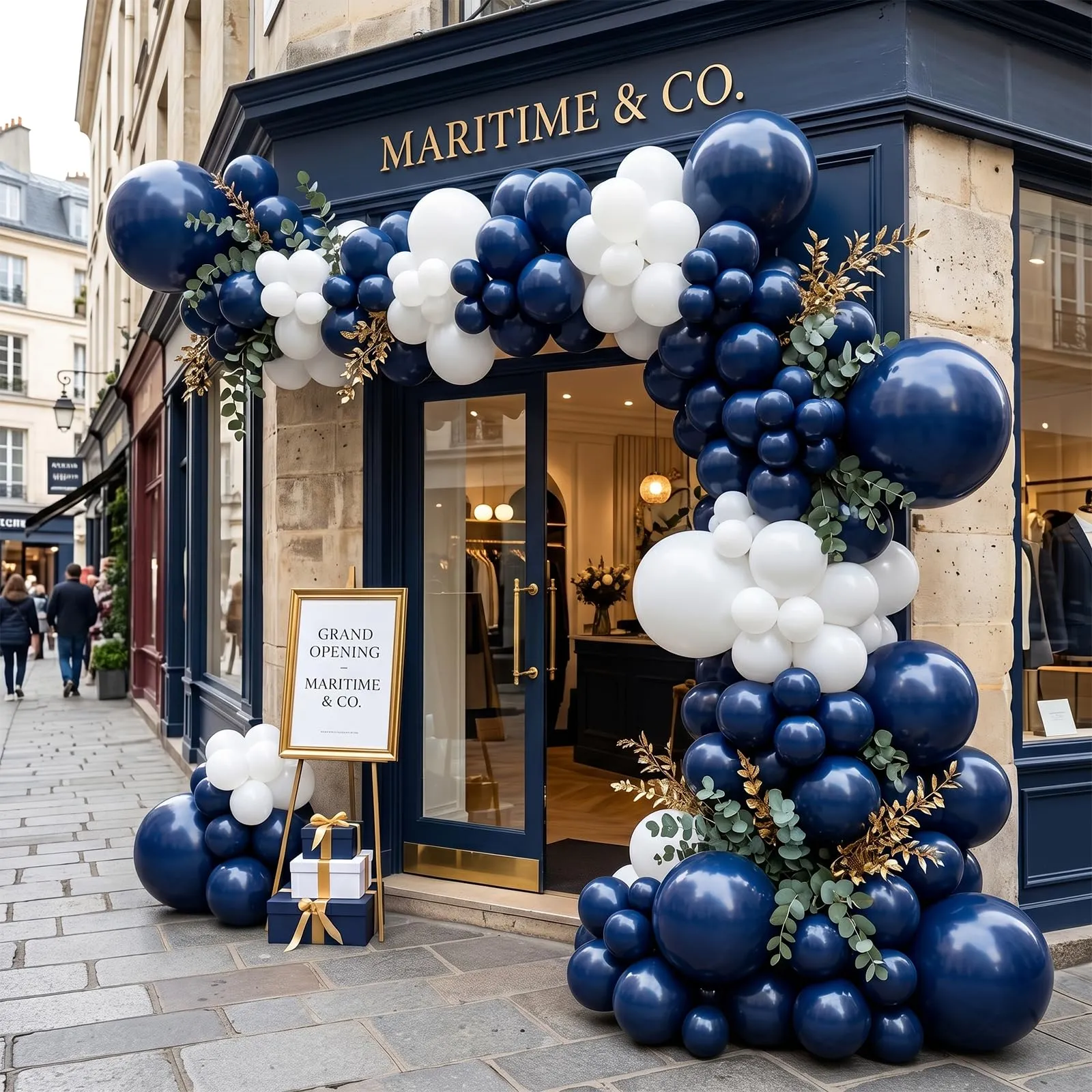 fairymaiden Palloncini Blu Navy in Lattice, 100 Pezzi, 12 Pollici - immagine 7