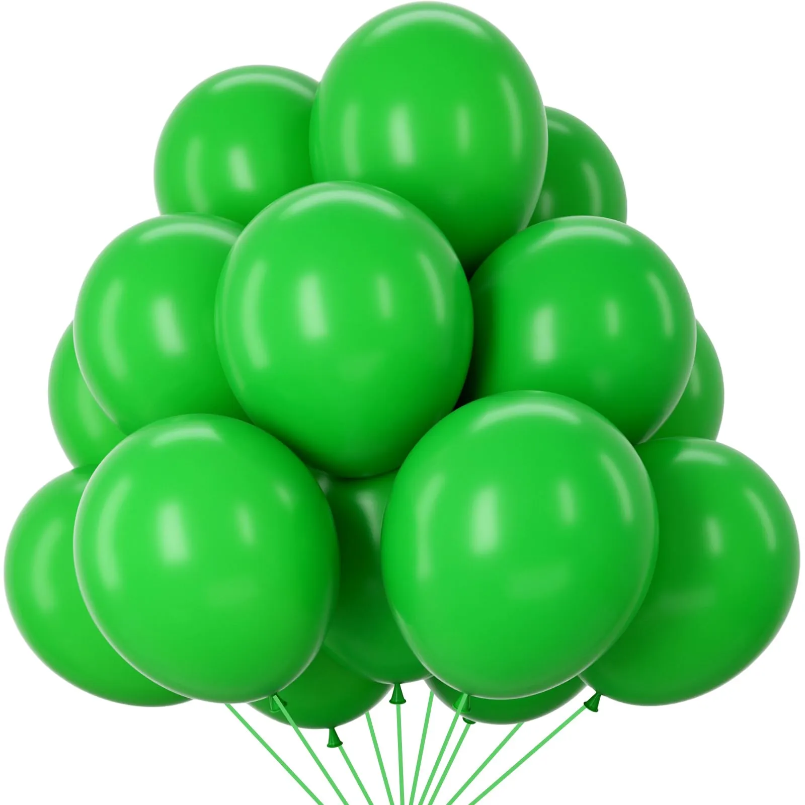 Fairymaiden Palloncini Verdi in Lattice, 100 Pezzi, 12 Pollici - immagine 1