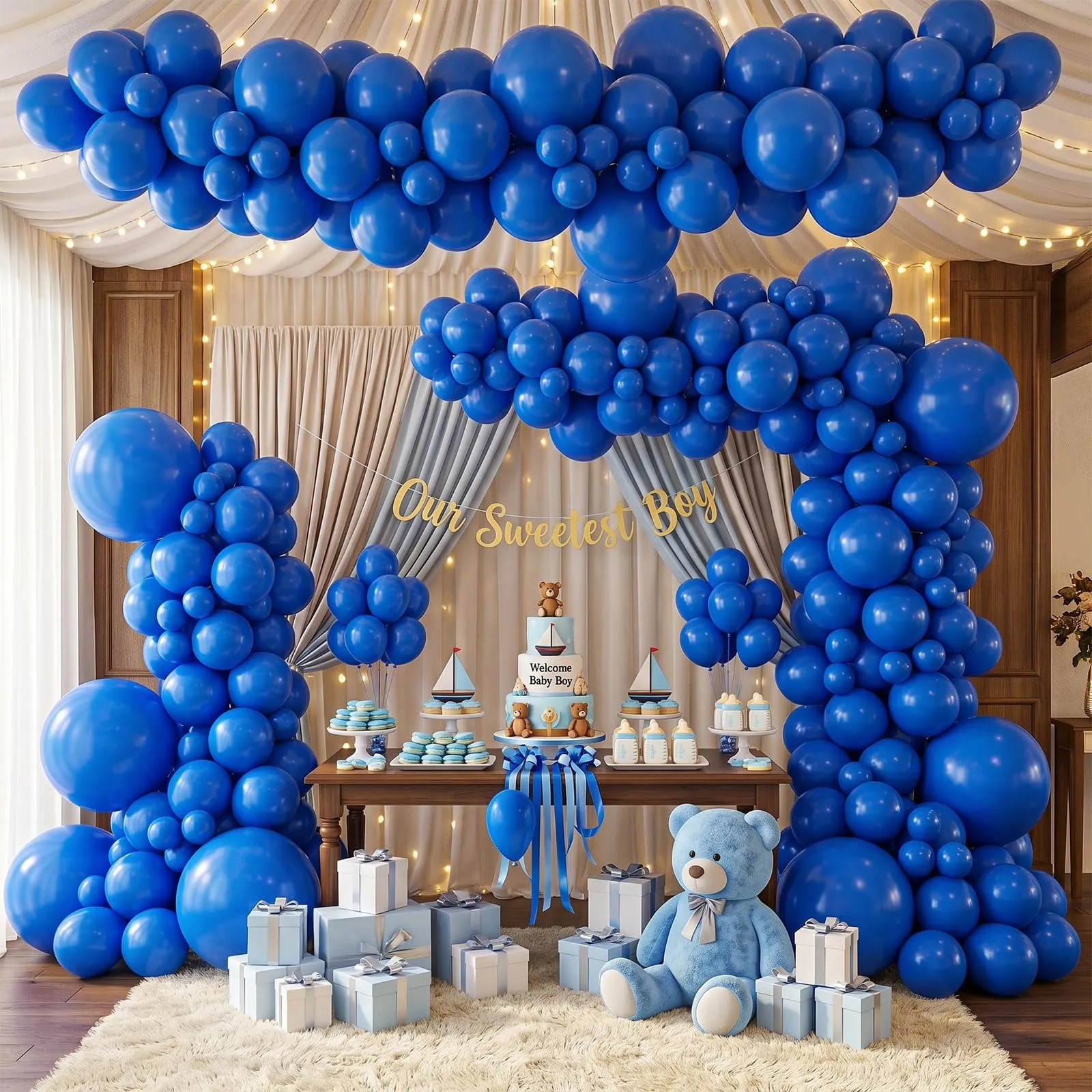 fairymaiden Palloncini Blu Scuro, 100 Pezzi, 12 Pollici - immagine 5