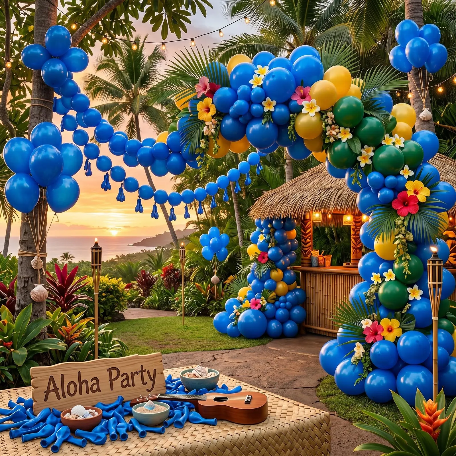 fairymaiden Palloncini Blu Scuro, 100 Pezzi, 12 Pollici - immagine 8