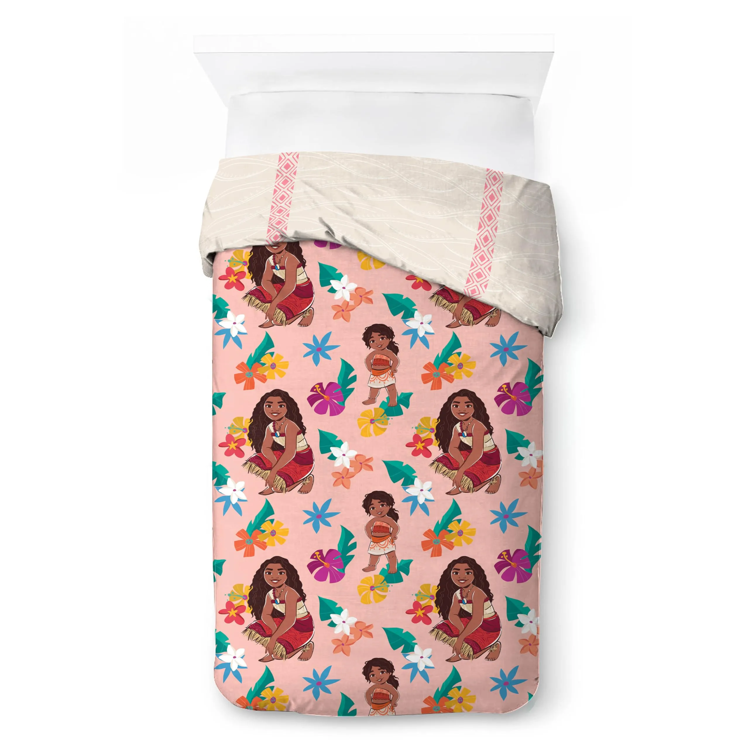 Jay Franco Disney Moana Set di Biancheria da Letto, Beige, 2 Pezzi, Singolo - immagine 4