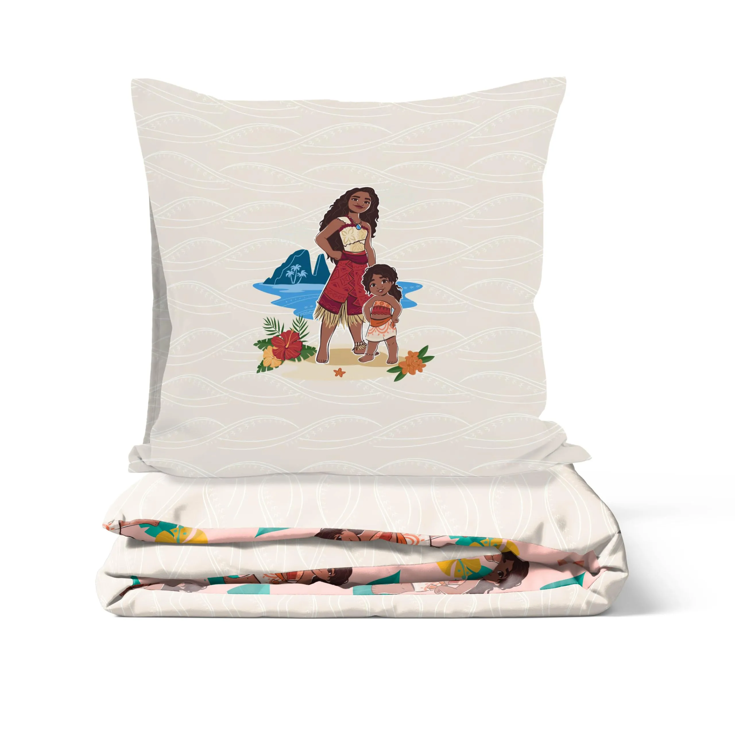 Jay Franco Disney Moana Set di Biancheria da Letto, Beige, 2 Pezzi, Singolo - immagine 6