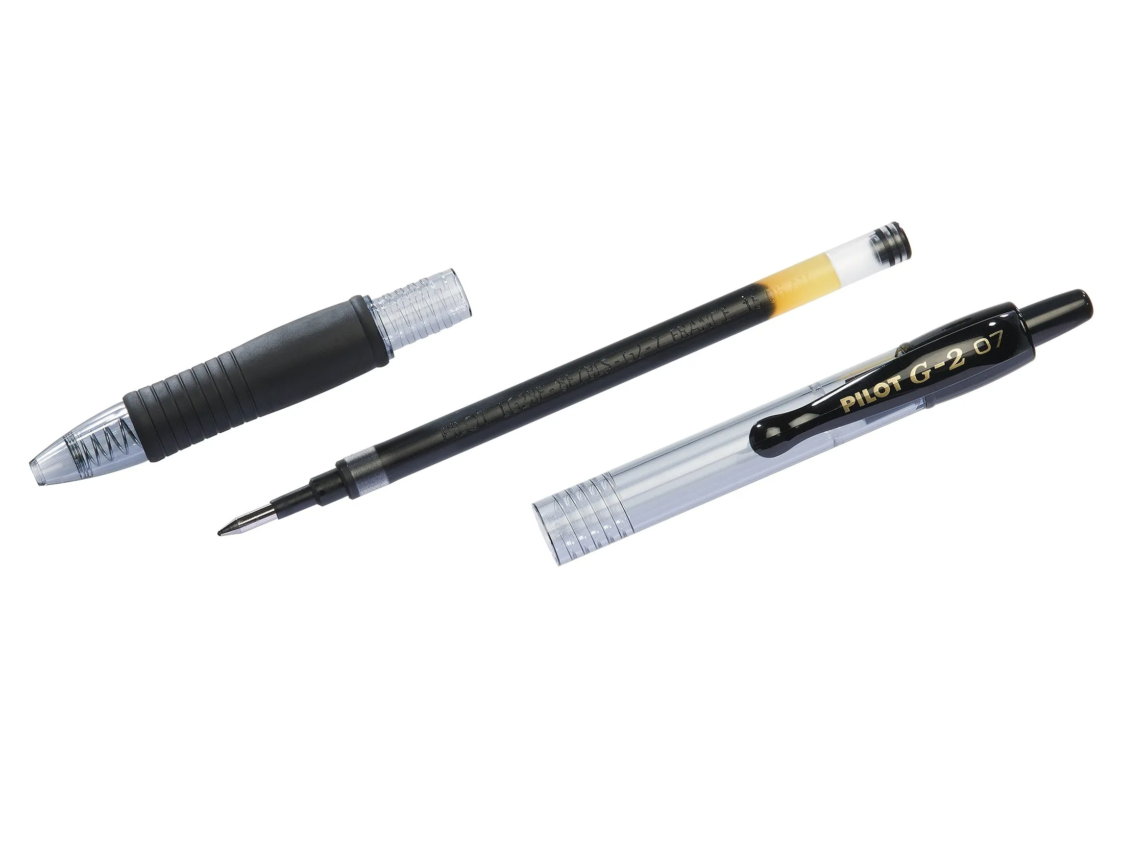 Pilot G2 Plus Penne Roller Gel Retrattili e Ricaricabili, Punta Media, Rosso, Set di 4 - immagine 5