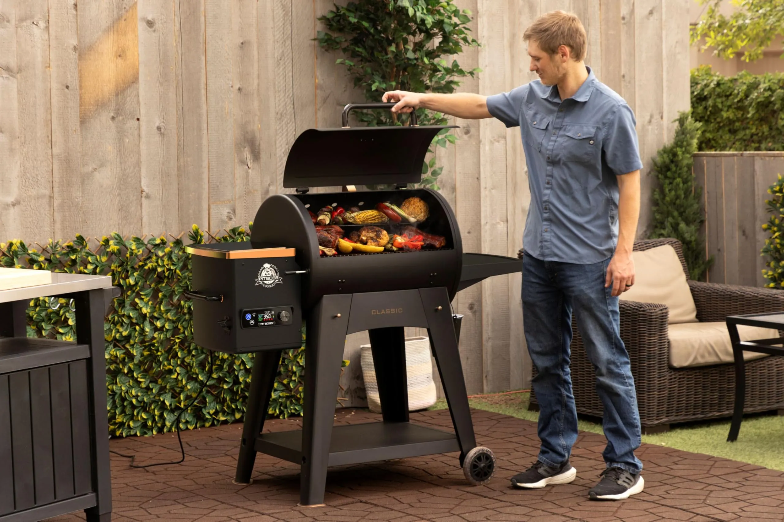 Pit Boss Classic Onyx Edition Pellet Grill Smoker - immagine 6