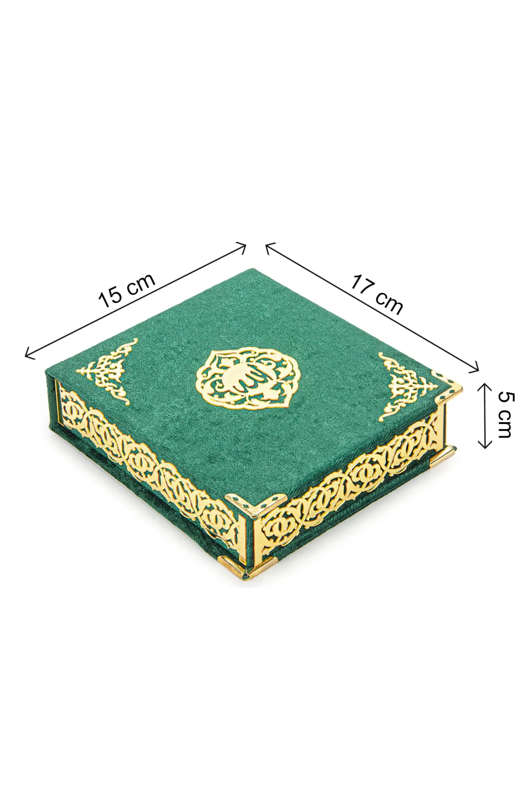 ihvan online Set del Sacro Corano in Velluto con Corano da Tasca, Tesbih e Nomi di Allah (Asmaul Husna) - immagine 8