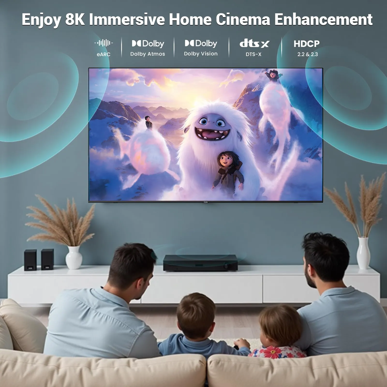 Etseinri Cavo HDMI 2.1 Ultra High Speed 10K 8K, 0.5M, 2 Pezzi - immagine 5