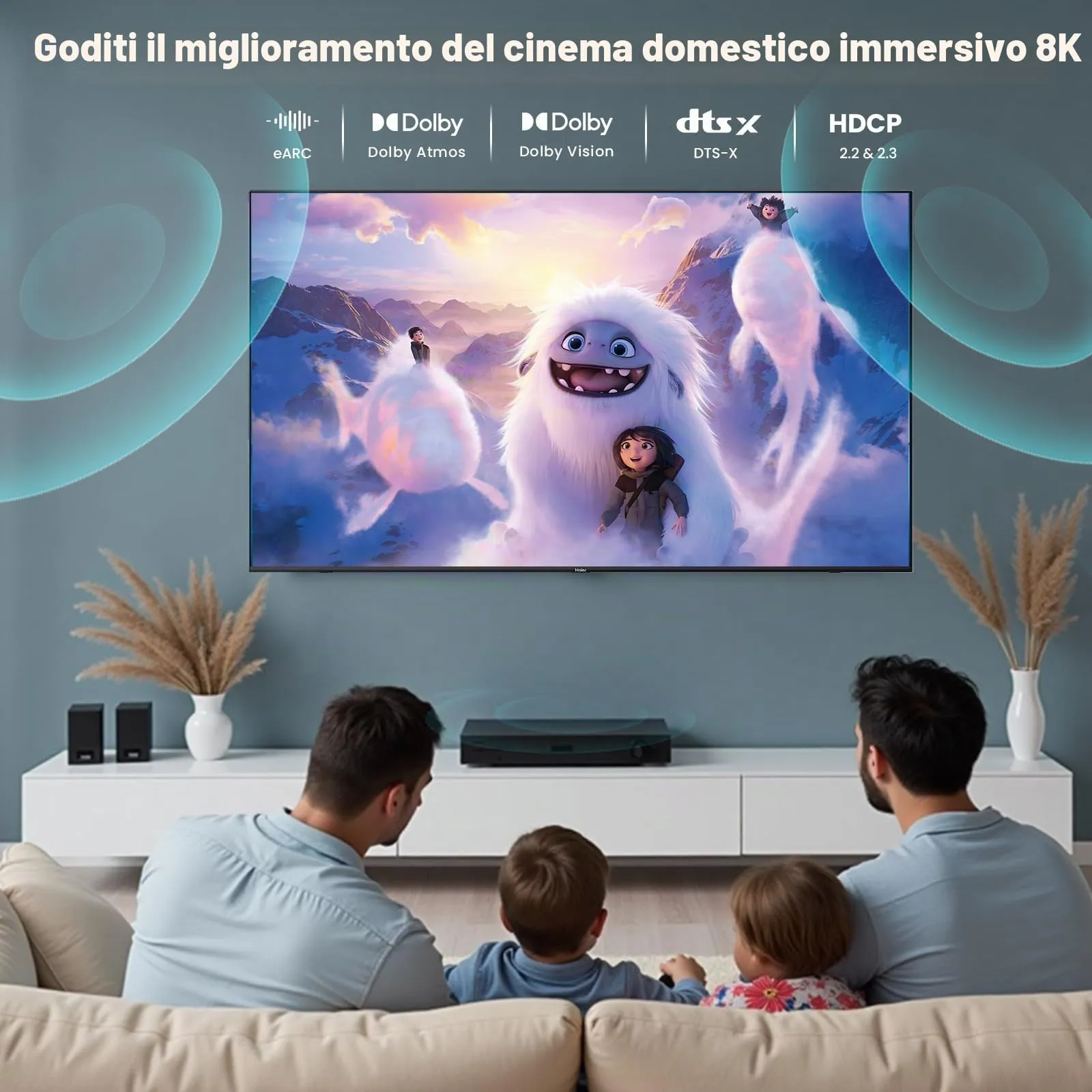 Etseinri Cavo HDMI 2.1 Ultra High Speed 10K 8K 4K, 0.3m - immagine 4