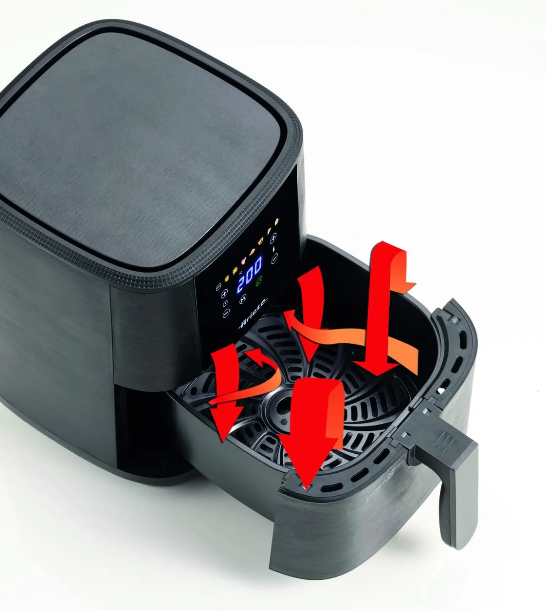 Ariete 4626/10 Friggitrice ad aria 6L, 1300 W, Nero - immagine 3