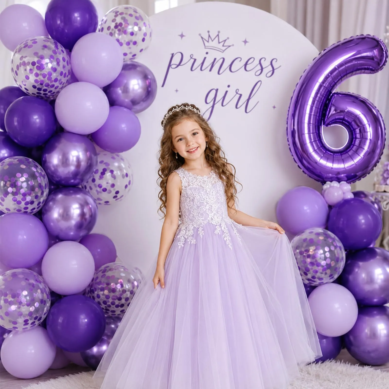 fairymaiden Palloncini Viola Metallizzati in Lattice, 60 Pezzi, 12 Pollici - immagine 6