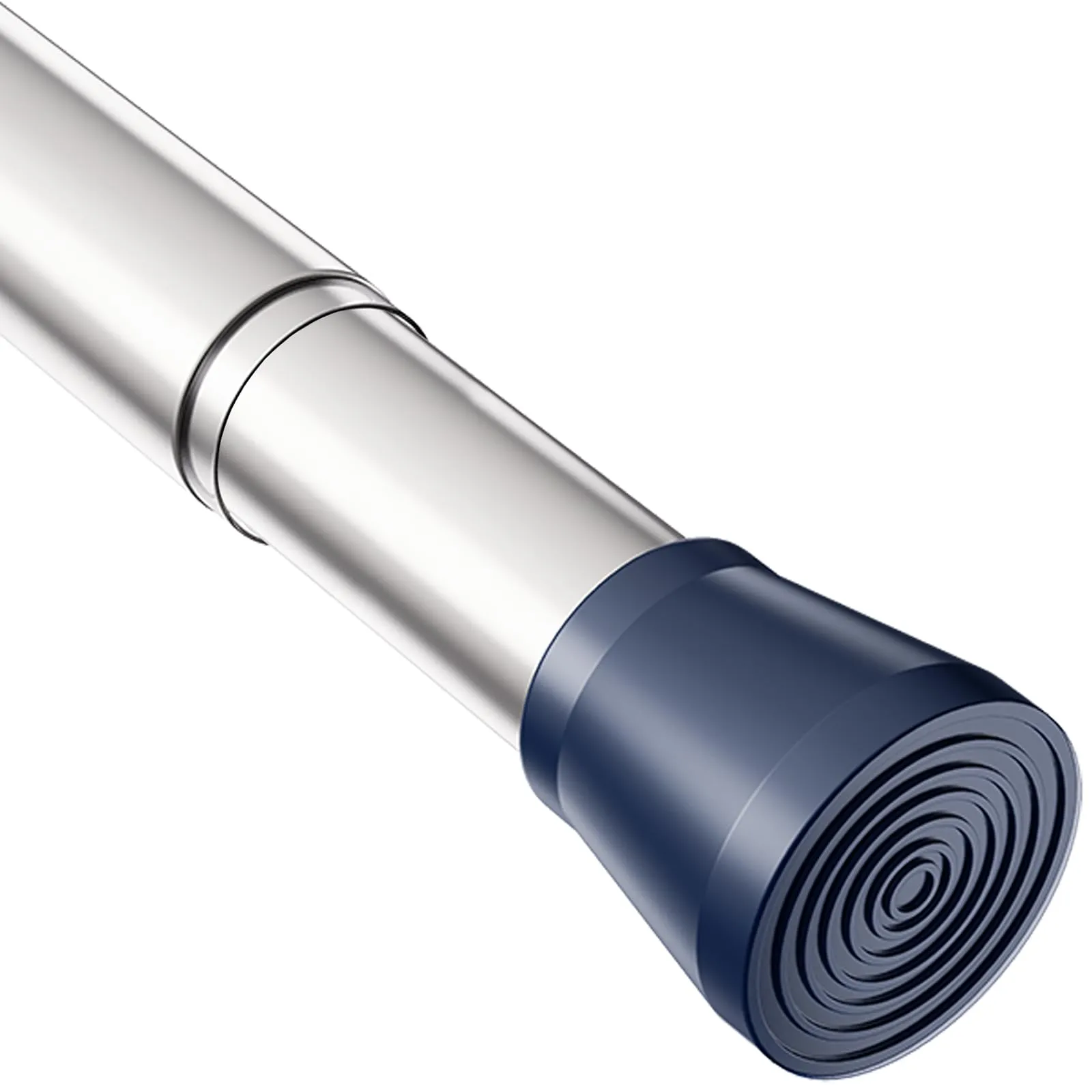 Rod&Trikin Bastone Tenda a Pressione per Doccia e Finestre, Argento, 85-265cm, Ø32mm - immagine 1