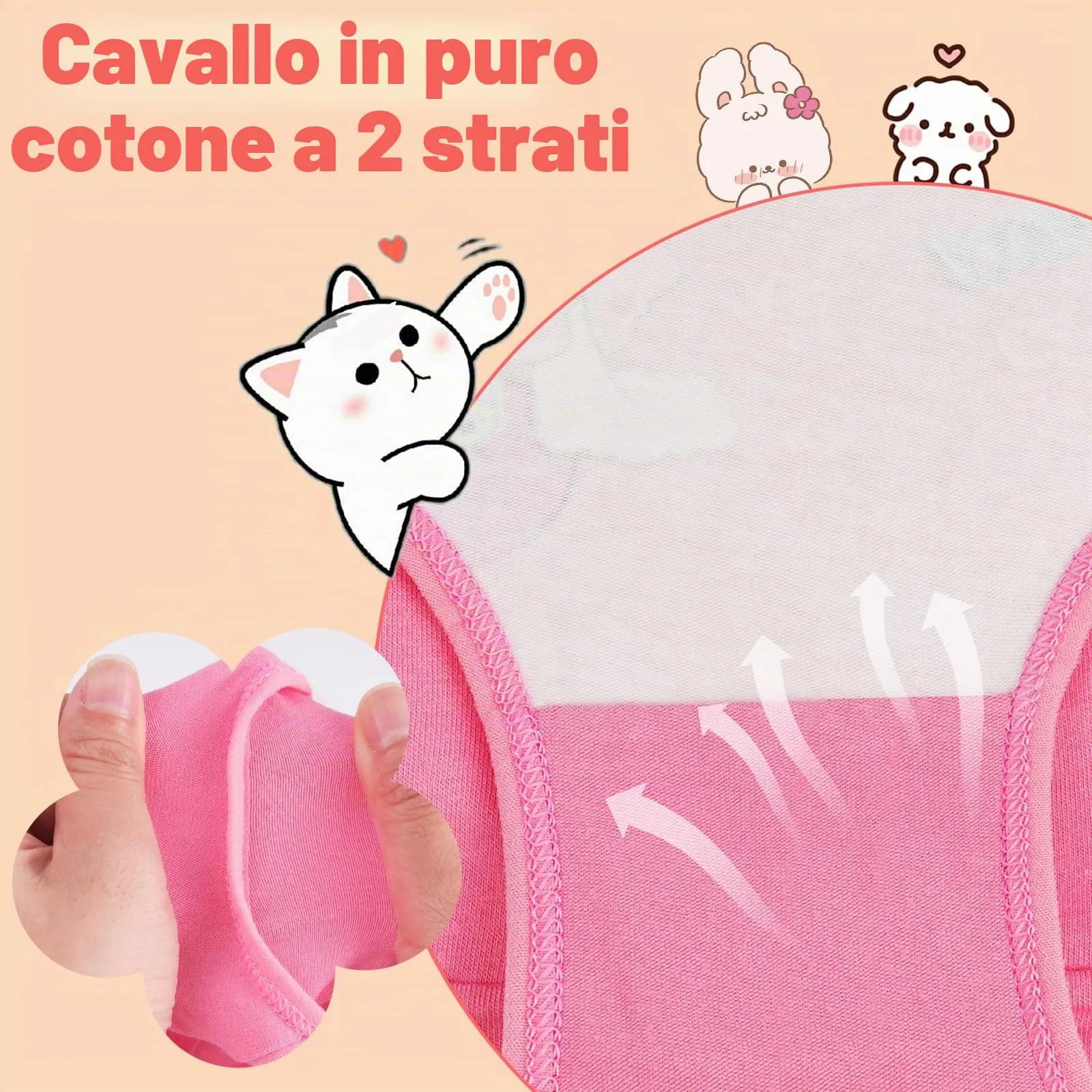 AYBUY Mutandine in Cotone per Bambina con Motivi Cartone Animato, Pacco da 12, L (Stile B) - immagine 5
